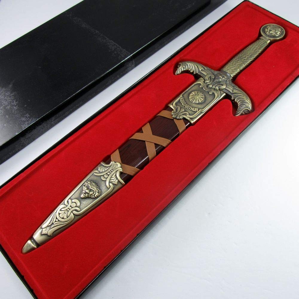 SZCO Supplies King Arthur Dagger - Medieval Replica Collectible Knife for Cosplay, LARP & Historical Reenactment | Perfect for Theater, Halloween Costumes & Display