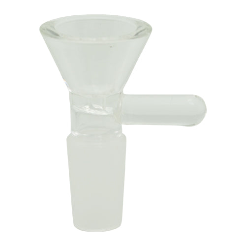 Premium Glass Bong Funnel Bowl Piece for Smooth Smoking - Perfect for Herbs, Tobacco, and Essential Oils - Ideal for Home Use, Parties, and Relaxation Sessions