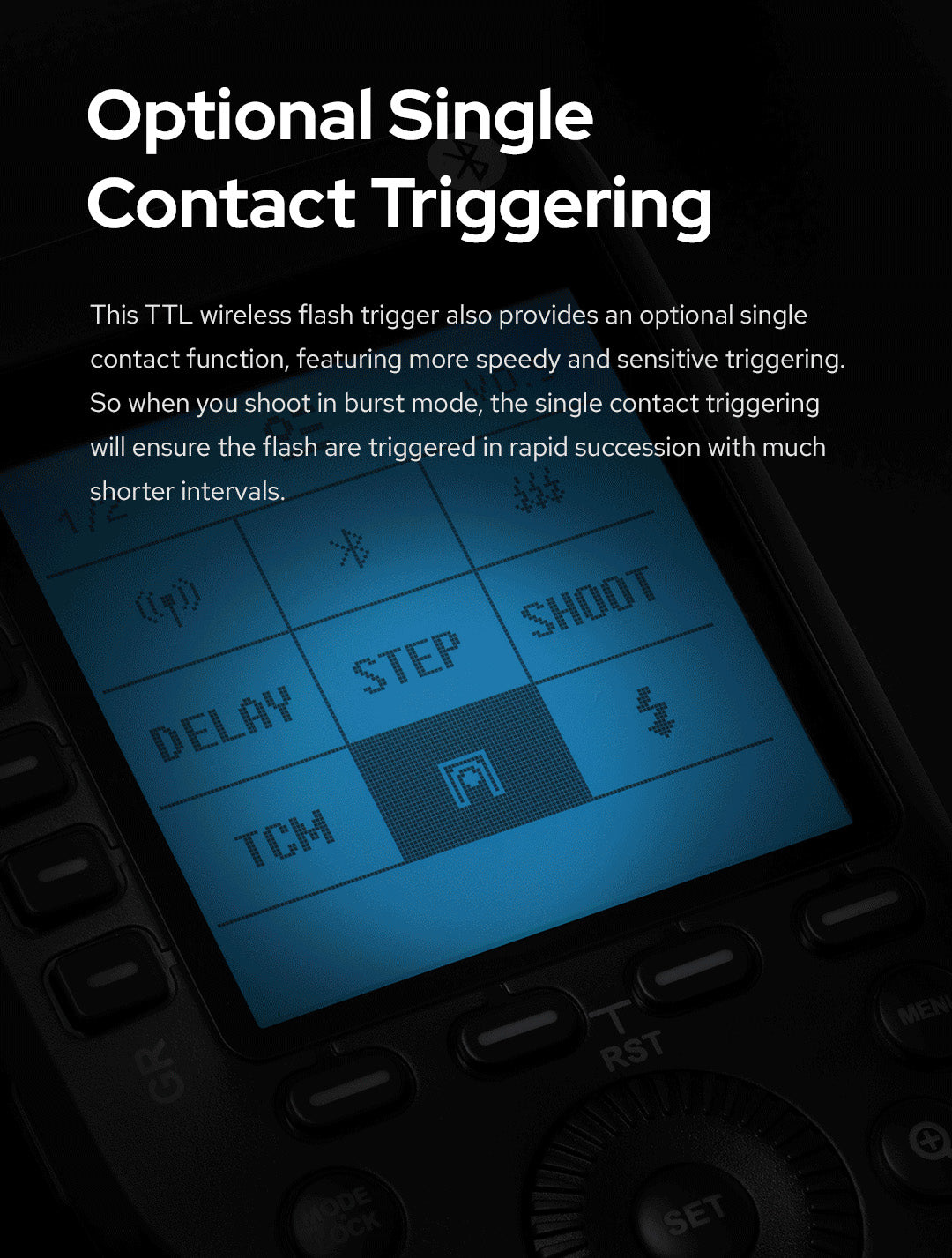 Godox XProII Wireless Flash Trigger for Canon Cameras - Perfect for Studio Photography, Outdoor Shoots & Event Coverage