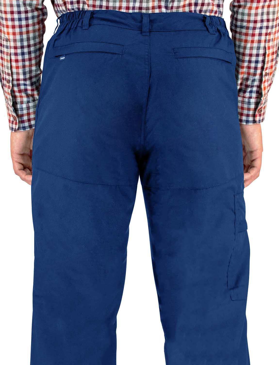 Chums Men's Multi-Pocket Water-Repellent Hiking Pants - Durable Outdoor Adventure Pants for Camping, Fishing & Travel