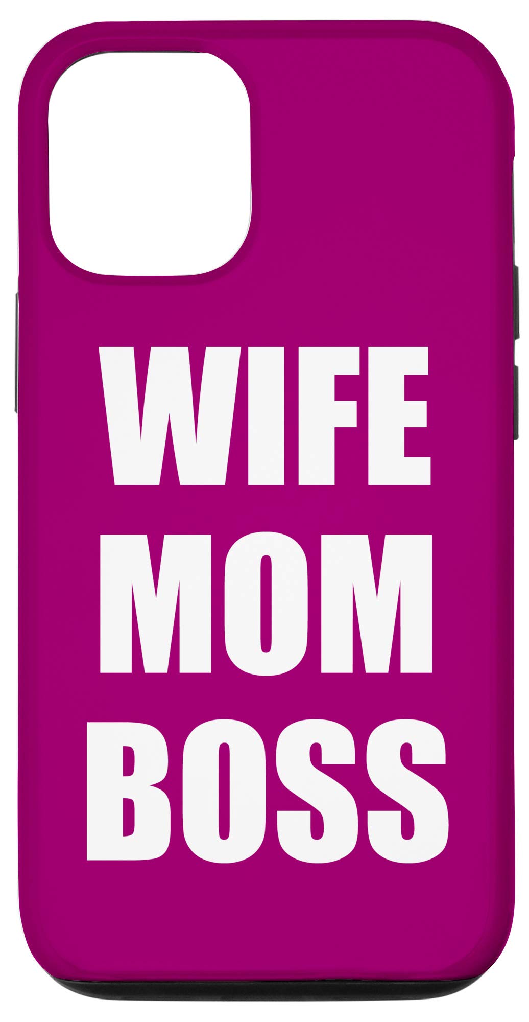Premium iPhone 12/12 Pro Phone Case - Elegant Red Wine Color Luxury Protective Cover for Women, Perfect Gift for Wife, Mom & Boss - Ideal for Mother's Day, Birthday & Office Use