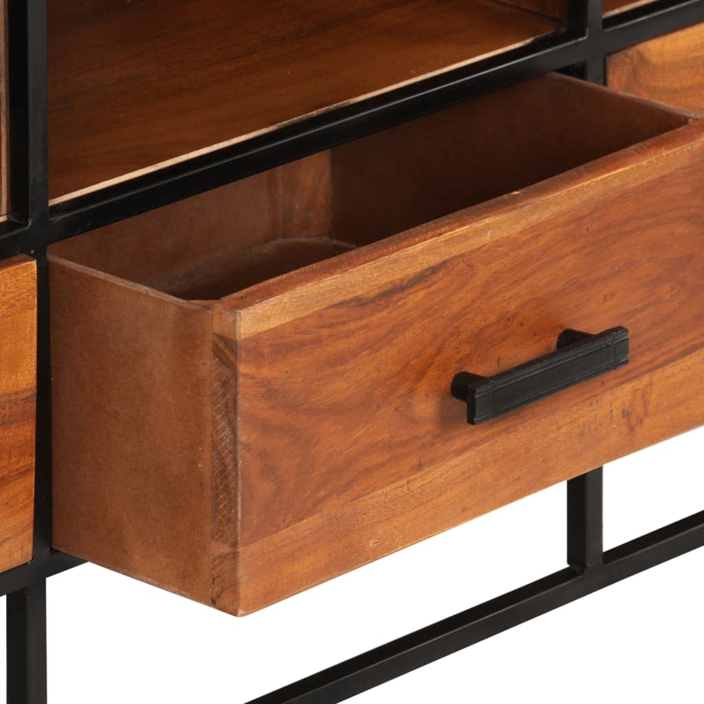Mid Century TV Stand with Storage - 43.3
