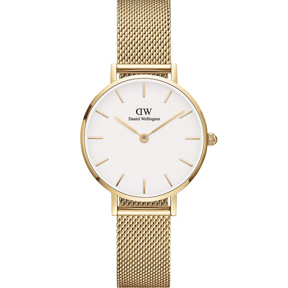 Daniel Wellington Petite Evergold DW00100350 Women's Watch - Elegant Gold-Tone Stainless Steel Bracelet for Everyday Wear & Special Occasions