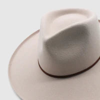 Coolibah Fedora Hat for Men - Classic Wool Felt Outback Style with Leather Band - Perfect for Outdoor Adventures, Travel, and Casual Wear