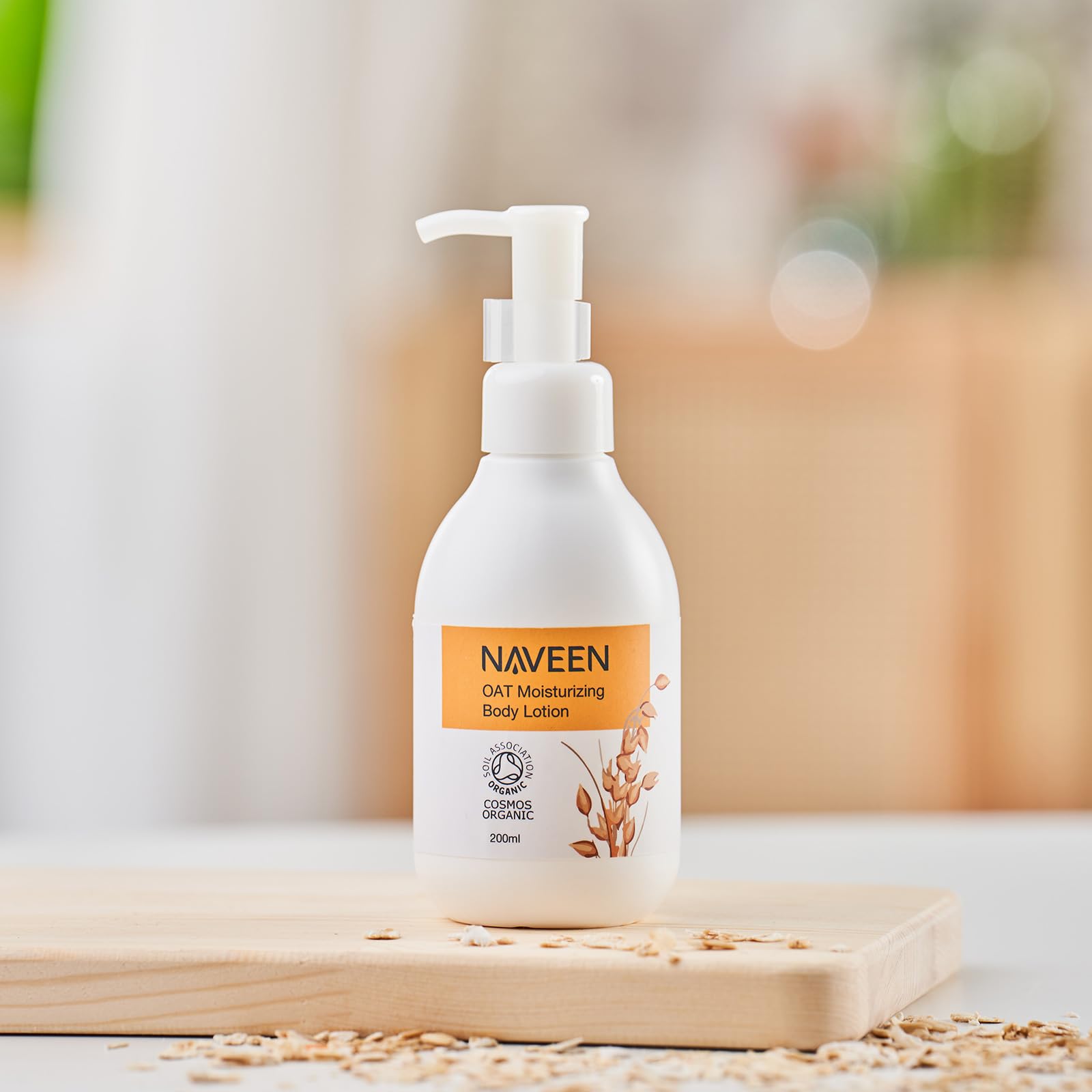 Oat Moisturizing Body Lotion for Dry Skin - Natural Hydrating & Soothing Lotion with Oatmeal Extract - Perfect for Daily Skincare & After-Sun Care