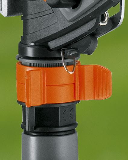 Gardena Premium Full or Part Circle Pulse Sprinkler Spike 8136-20 - Adjustable Water Spray for Lawn & Garden Irrigation - Perfect for Yards, Flower Beds & Vegetable Gardens