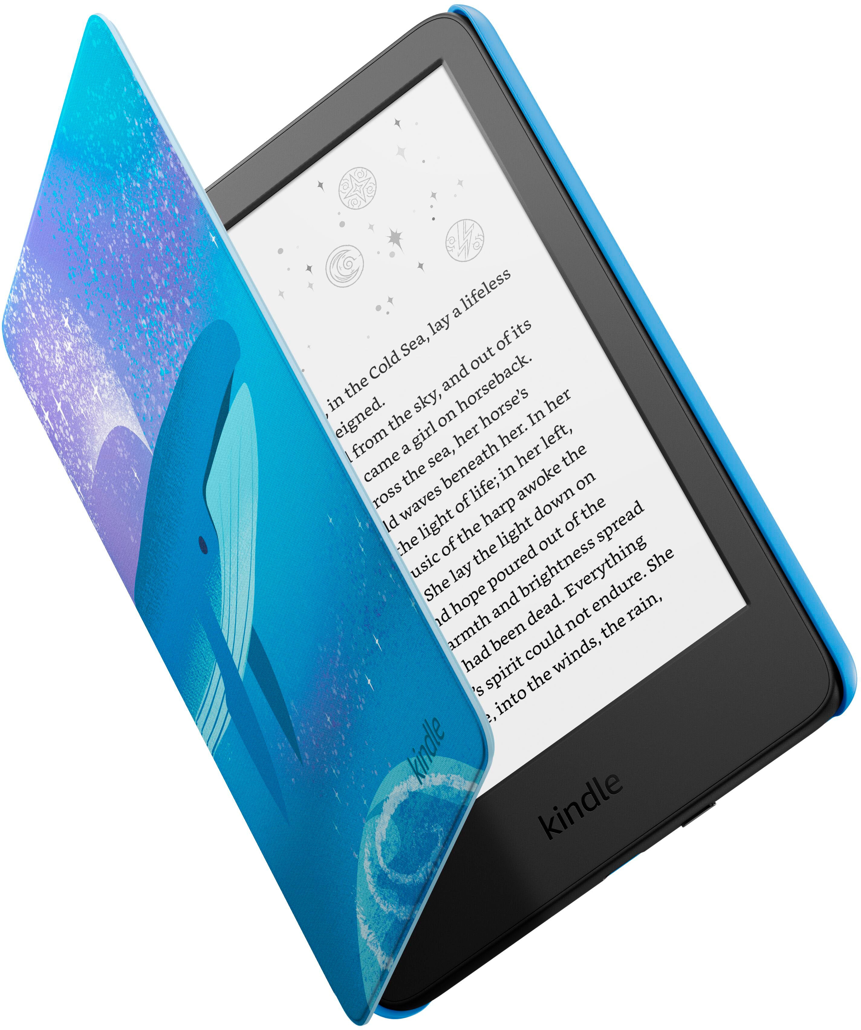 All New Kindle (2022) 16GB E-Reader - Limited Edition Space Whale Design | Perfect for Reading eBooks, Travel & Gifts