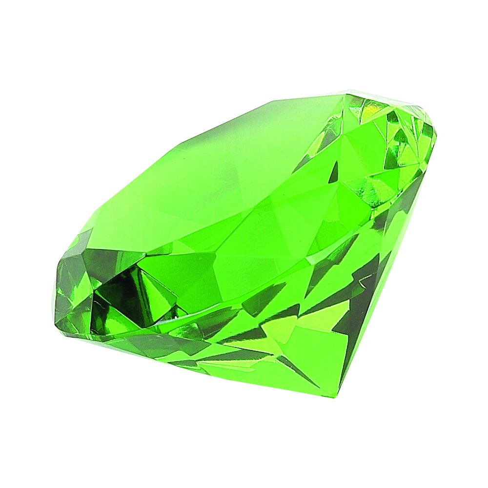 Premium Optic Crystal Diamond Paperweight - Elegant Desk Decor & Unique Gift for Office, Home, or Anniversary - Enhances Workspace & Makes Thoughtful Present