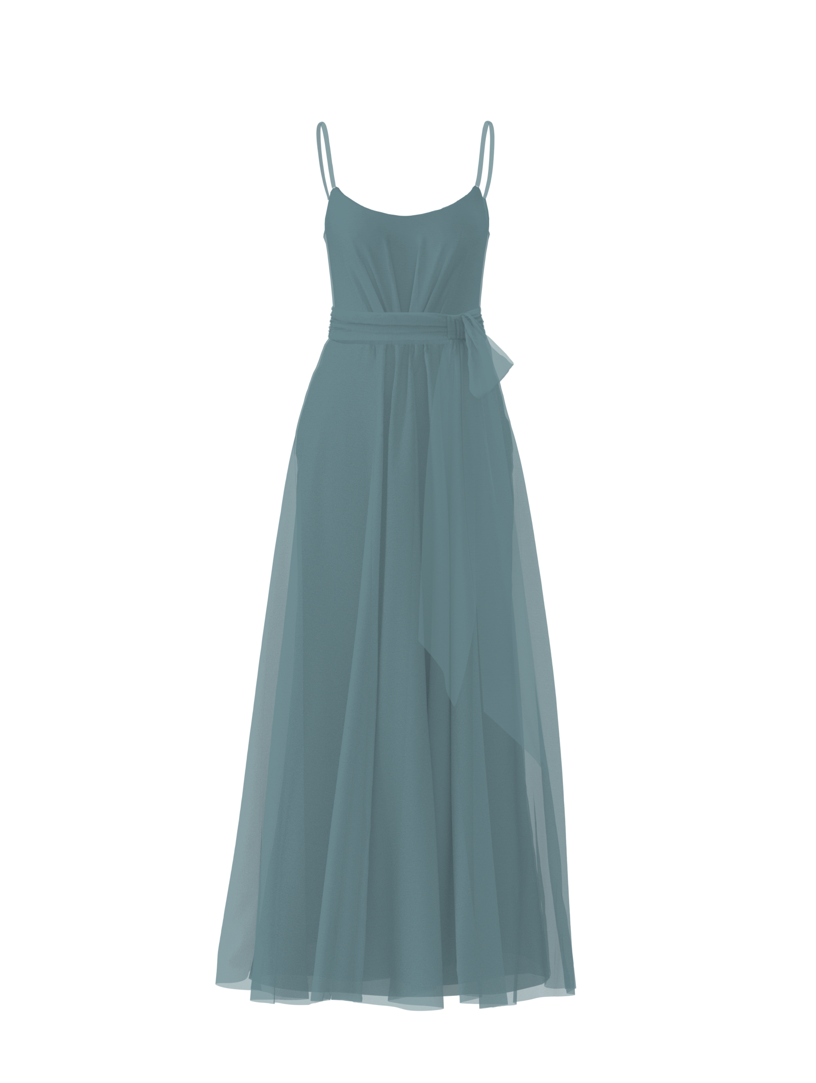 Elegant Teal Bodice (Campbell) & Skirt (Justine) Set with Sash Belt - Perfect for Formal Events, Proms, and Vintage-Themed Parties