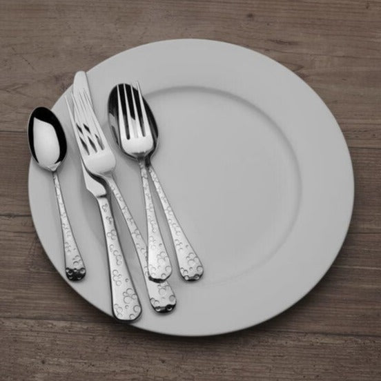 Premium Naya 20-Piece Stainless Steel Flatware Set - Service for 4 - Elegant Silverware for Dining, Kitchen & Entertaining - Dishwasher Safe Cutlery Set for Everyday Use & Special Occasions