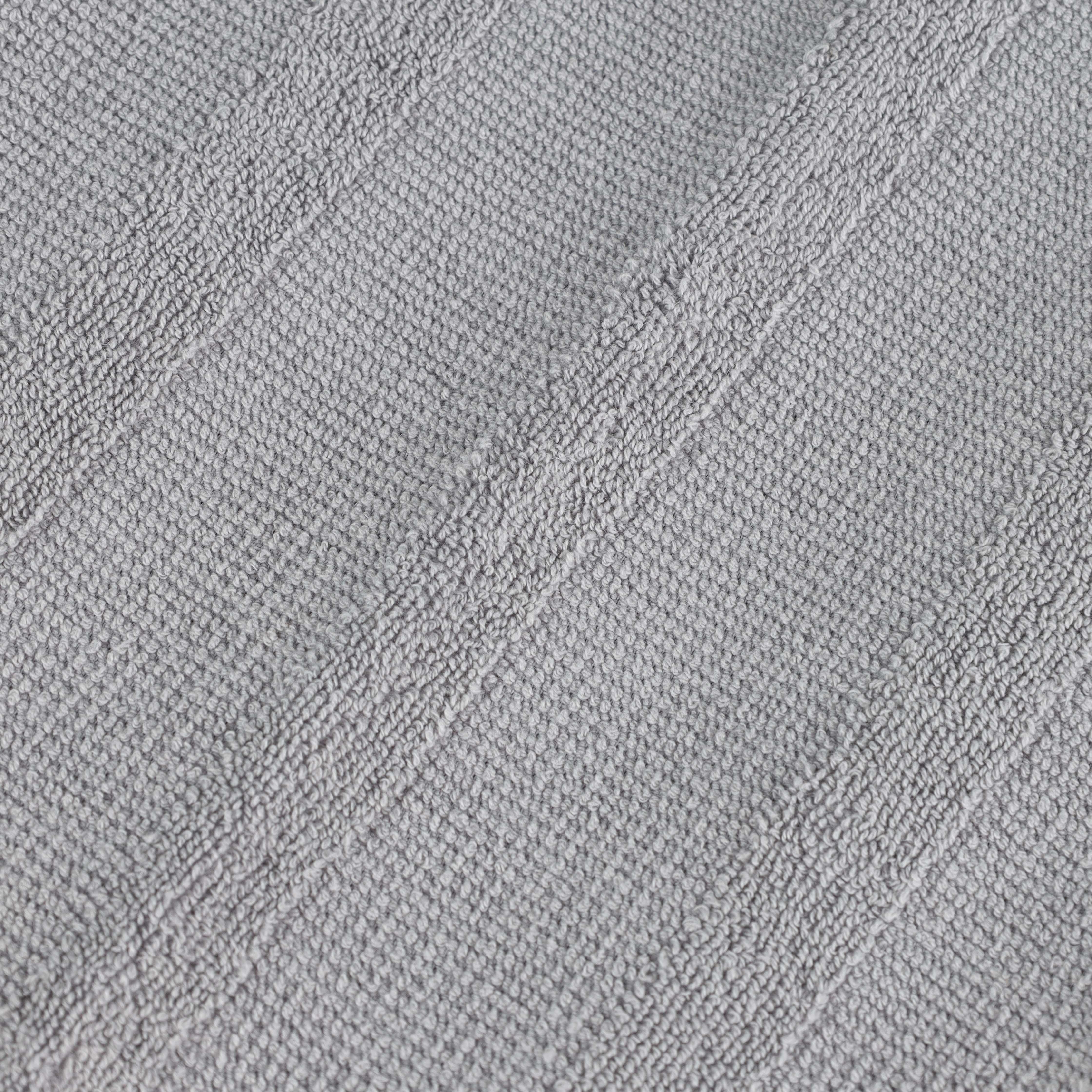 Premium Roma Cotton Ribbed Textured Hand Towels - Soft & Absorbent Bathroom Towel Set of 6 - Perfect for Kitchen, Guest Bathroom & Spa Use
