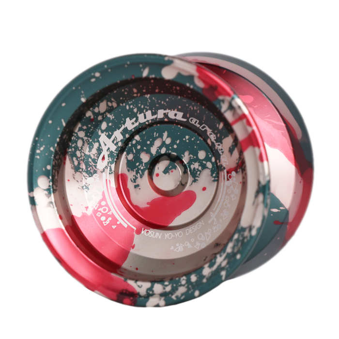 Vosun Artura ARENA Professional Yo-Yo for Beginners & Advanced Players - High Performance Yo-Yo with Aluminum Alloy Body & Smooth Bearing System - Perfect for Tricks, Competitions & Stress Relief