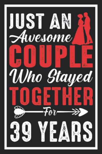 39th Wedding Anniversary Gifts for Couples - Unique 39 Year Anniversary Gift Ideas for Him, Her, Husband & Parents | Perfect for Celebrating Love & Milestones