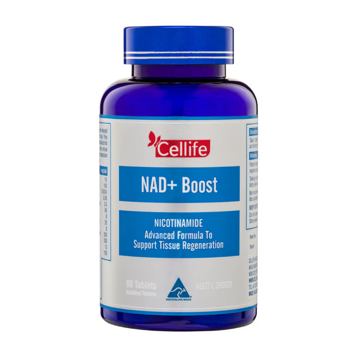 Cellife NAD+ Supplement - Anti-Aging & Cellular Energy Booster for Men & Women - Supports Metabolism & Brain Health - Ideal for Fitness Recovery & Healthy Aging
