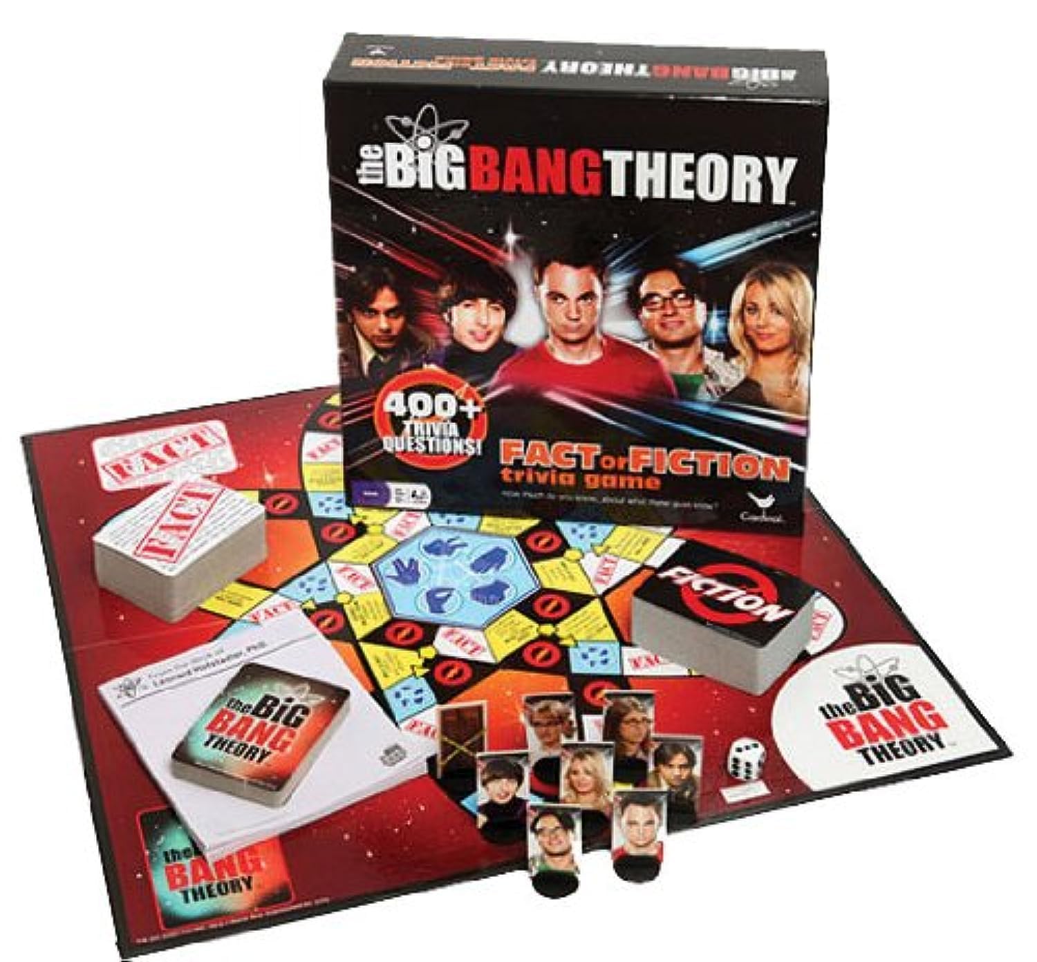 The Big Bang Theory Trivia Board Game by Spin Master - Fun Party & Family Game Night for Adults & Teens