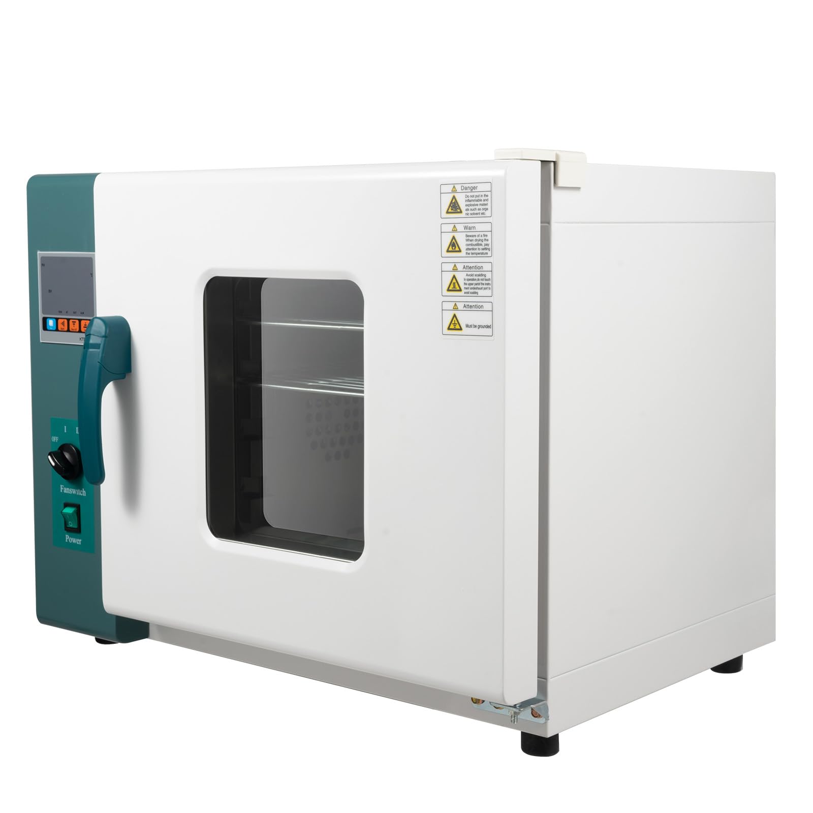 1000W 110V Lab Convection Oven with Thermostatic Control (10-300°C) | Industrial Laboratory Air Drying Oven with Adjustable Fan Speed | Perfect for Baking, Drying, Curing & Scientific Experiments