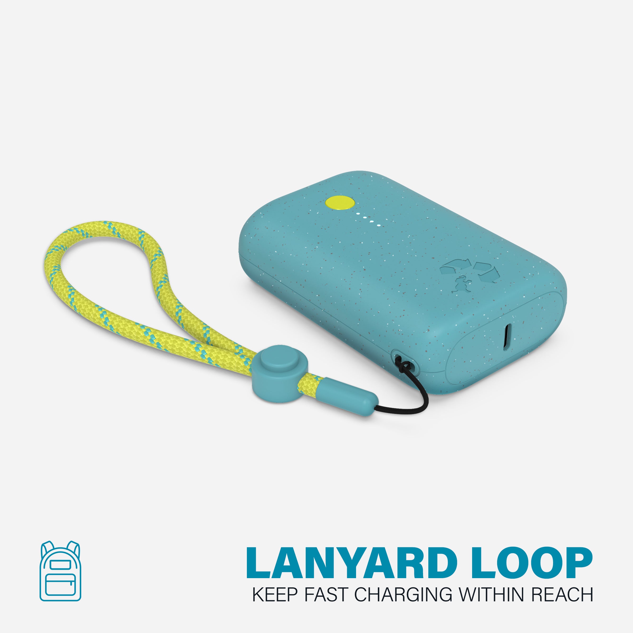 CHAMP Portable Charger 10000mAh - Ultra Slim Power Bank with Fast Charging for iPhone, Android, Samsung - Perfect for Travel, Camping, and Emergency Backup