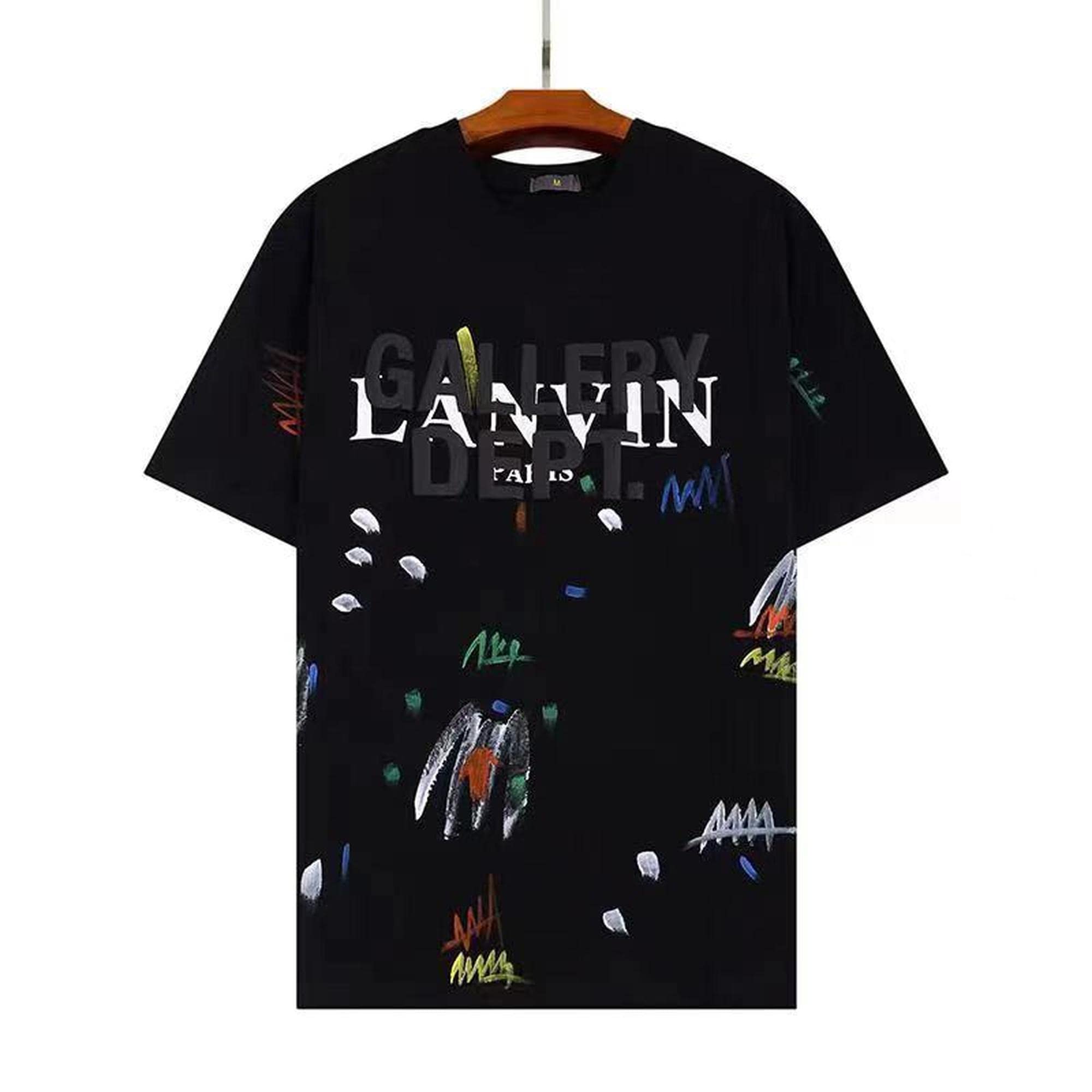 NIHYCAI Men's & Women's Graphic Letter Print T-Shirts - Streetwear Hip Hop Couple Tees - Short Sleeve Crewneck Cotton Shirts for Casual Wear, Dating Outfits & Music Festivals