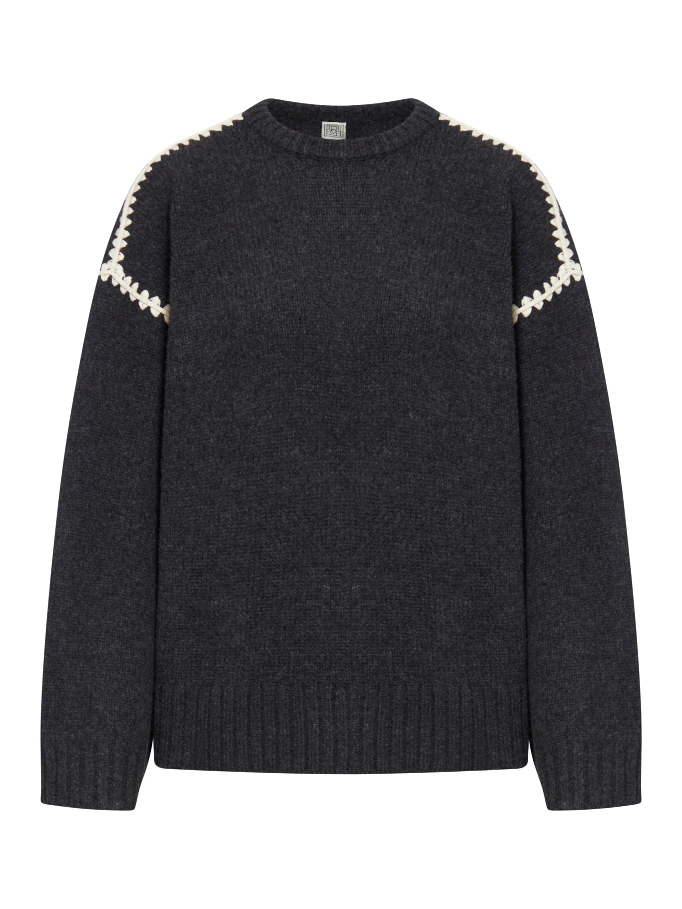 Luxury Embroidered Wool Cashmere Knit Sweater for Women - Soft & Warm Winter Pullover - Perfect for Office, Travel & Casual Outfits