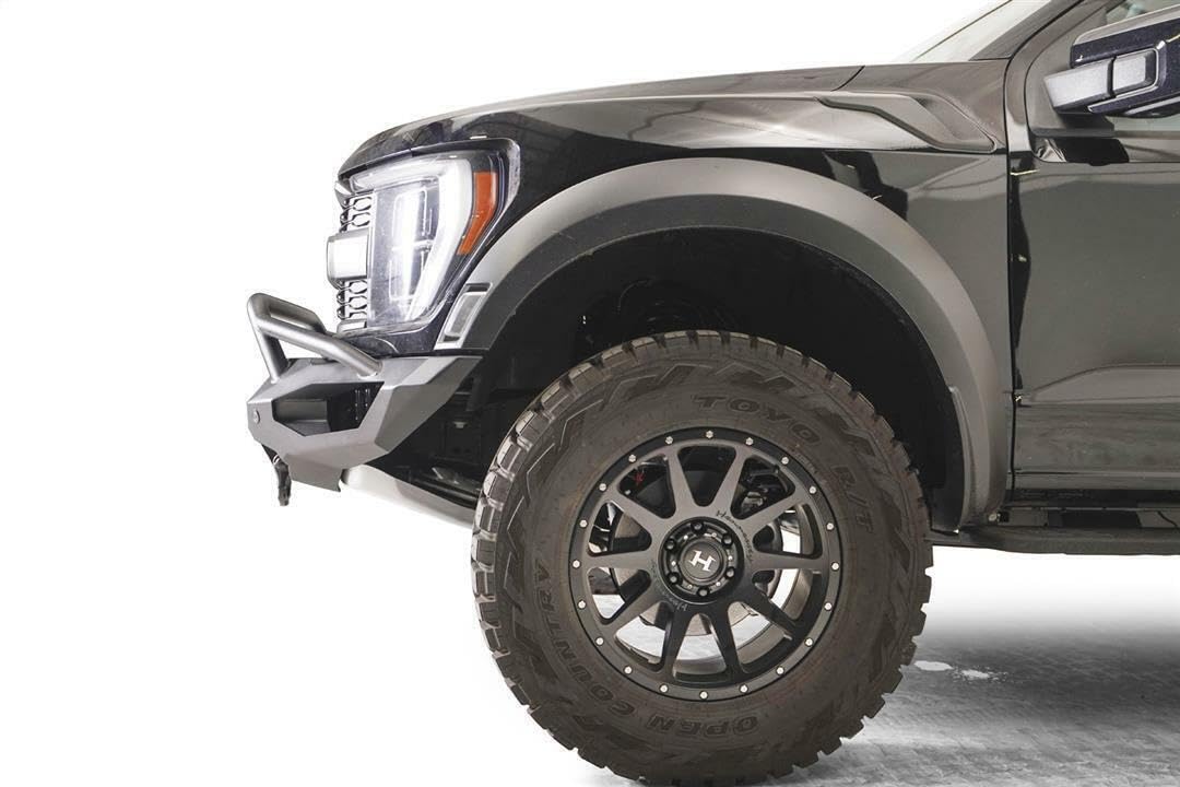 Fab Fours Matrix Front Bumper for 2021-2022 Ford Raptor F-150 - Heavy Duty Off-Road Protection (Perfect for Rock Crawling, Overlanding & Truck Modifications)