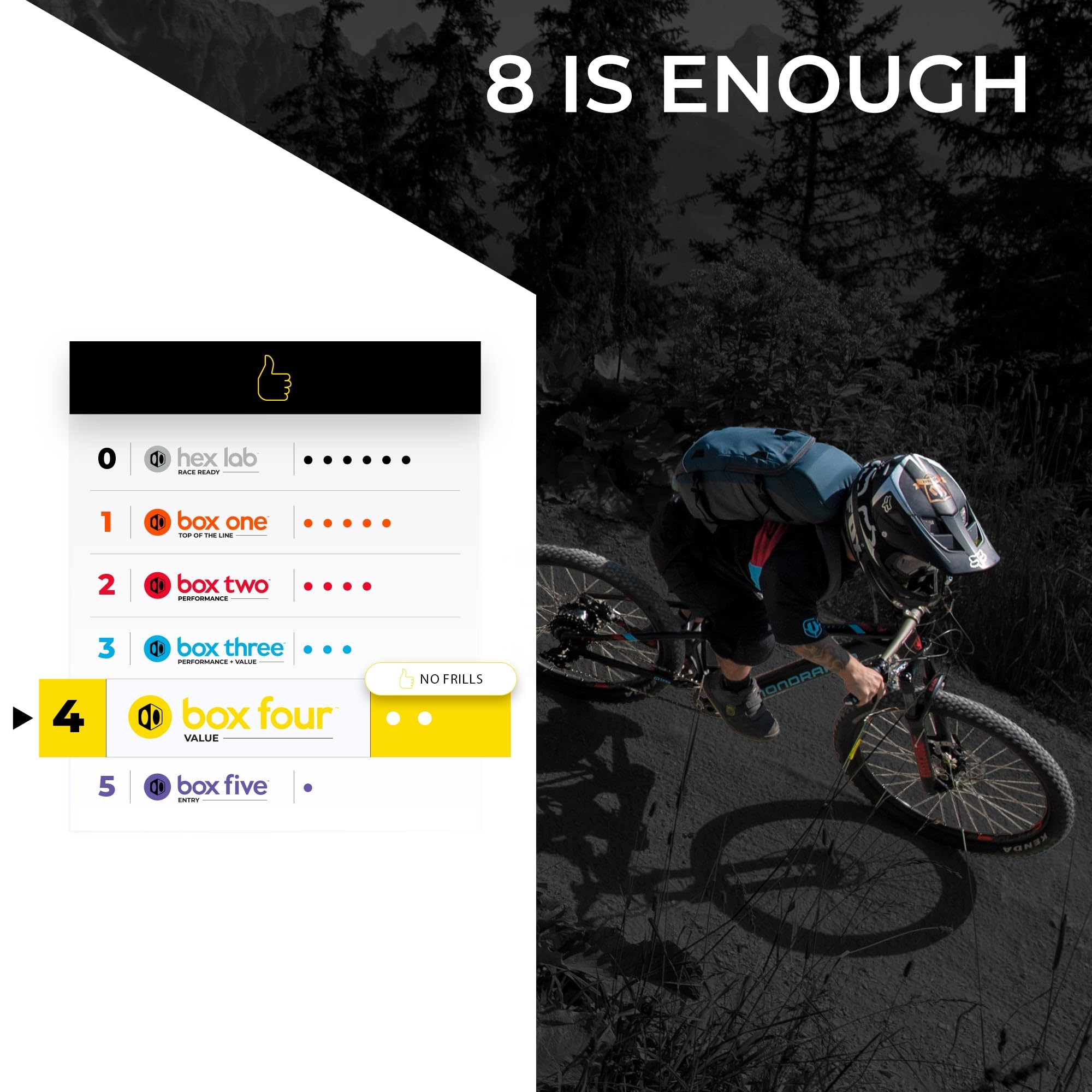 8-Speed Multi-Shift Bike Groupset for Non-E-Bike & E-Bike - Rear Derailleur, Shifters, Cassette, Chain & Housing Kit - Mountain Bike Drivetrain Upgrade for Trail Riding & Commuting