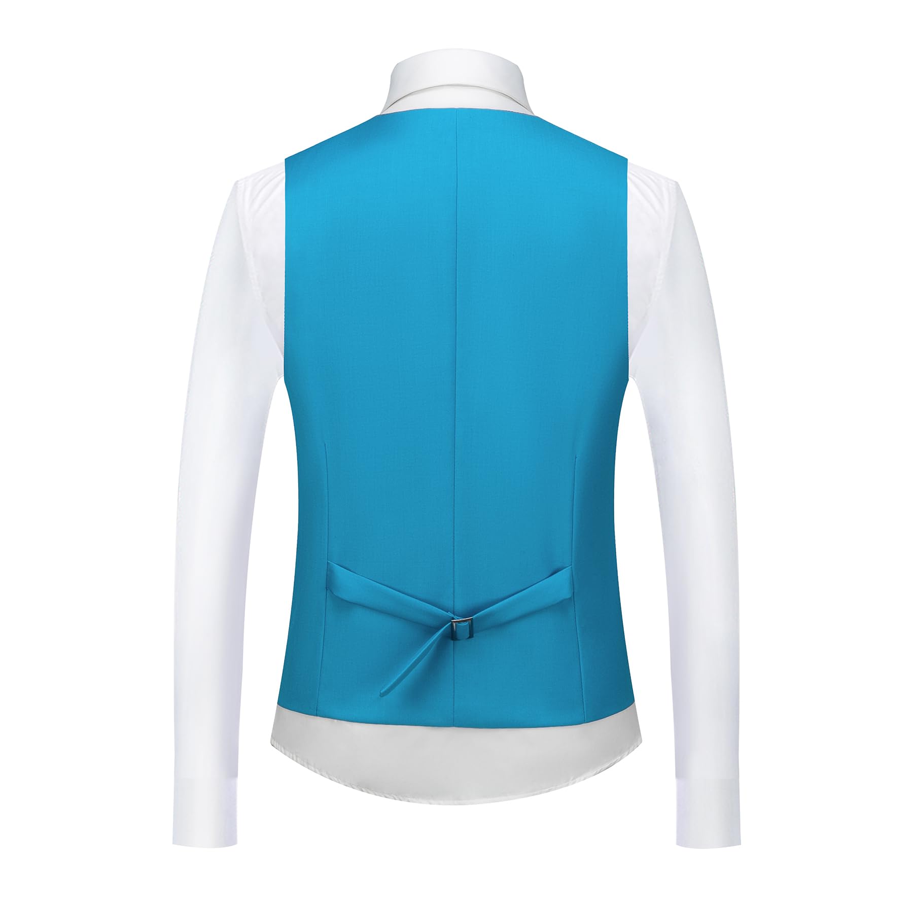 Men's Slim Fit Waistcoat Vest - 28 Colors for Prom, Wedding & Business - Formal & Casual Suit Jacket Alternative | Perfect for Office, Cocktail Parties & Special Events