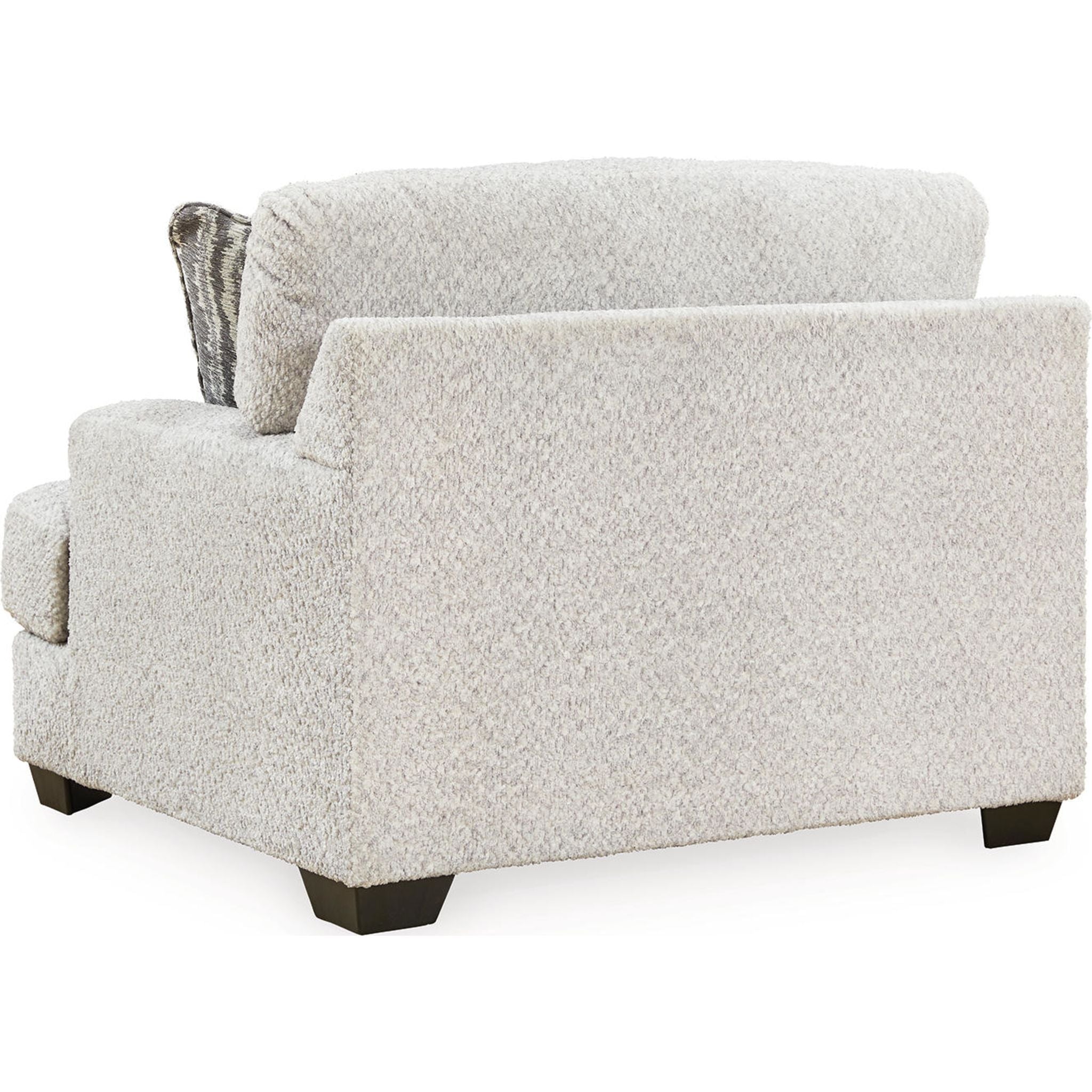 Brebryan Oversized Chair and a Half - Soft Flannel Upholstered Accent Chair for Living Room, Bedroom, or Reading Nook - Cozy Lounge Seating with Plush Comfort