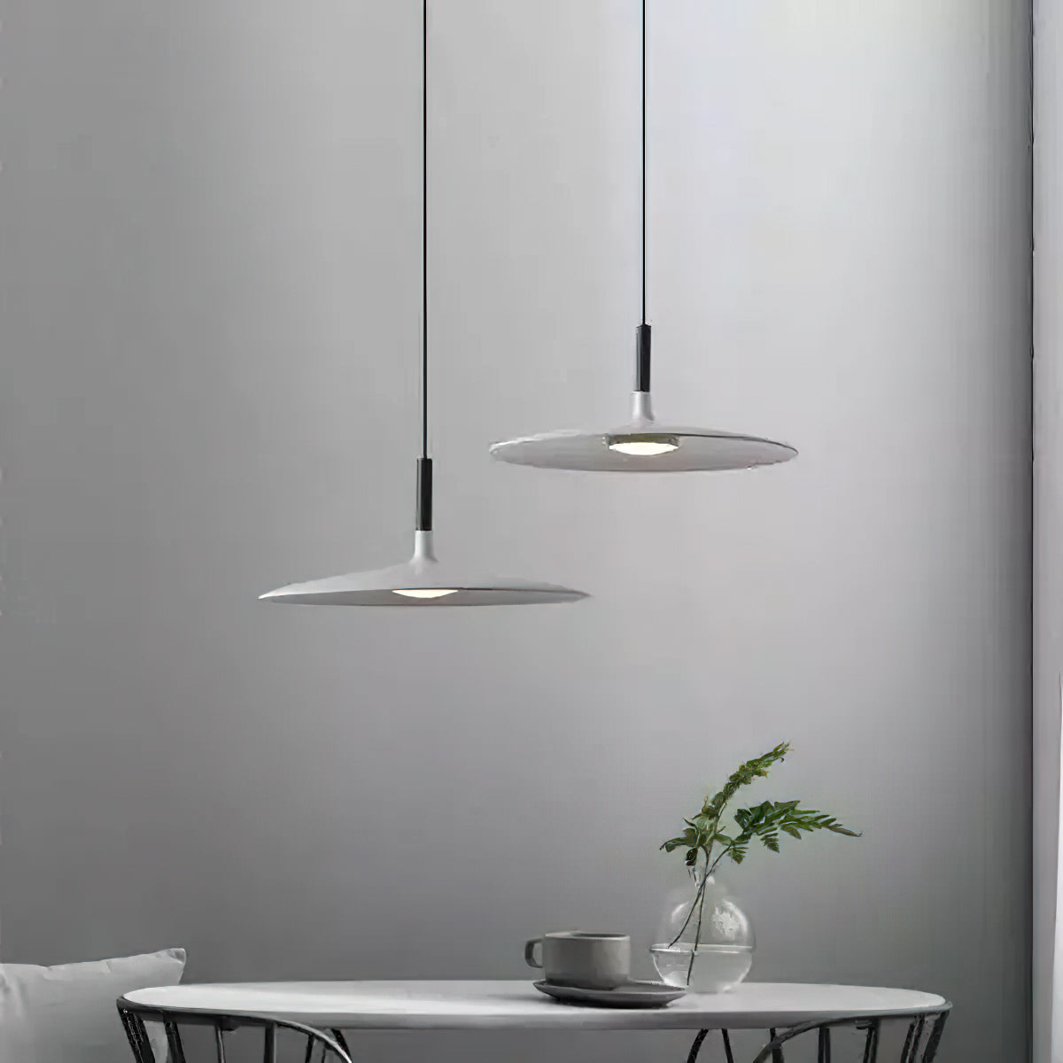 Modern Aplomb Pendant Light Fixture - Elegant Hanging Chandelier for Dining Room, Kitchen Island, Bedroom & Living Room Decor
