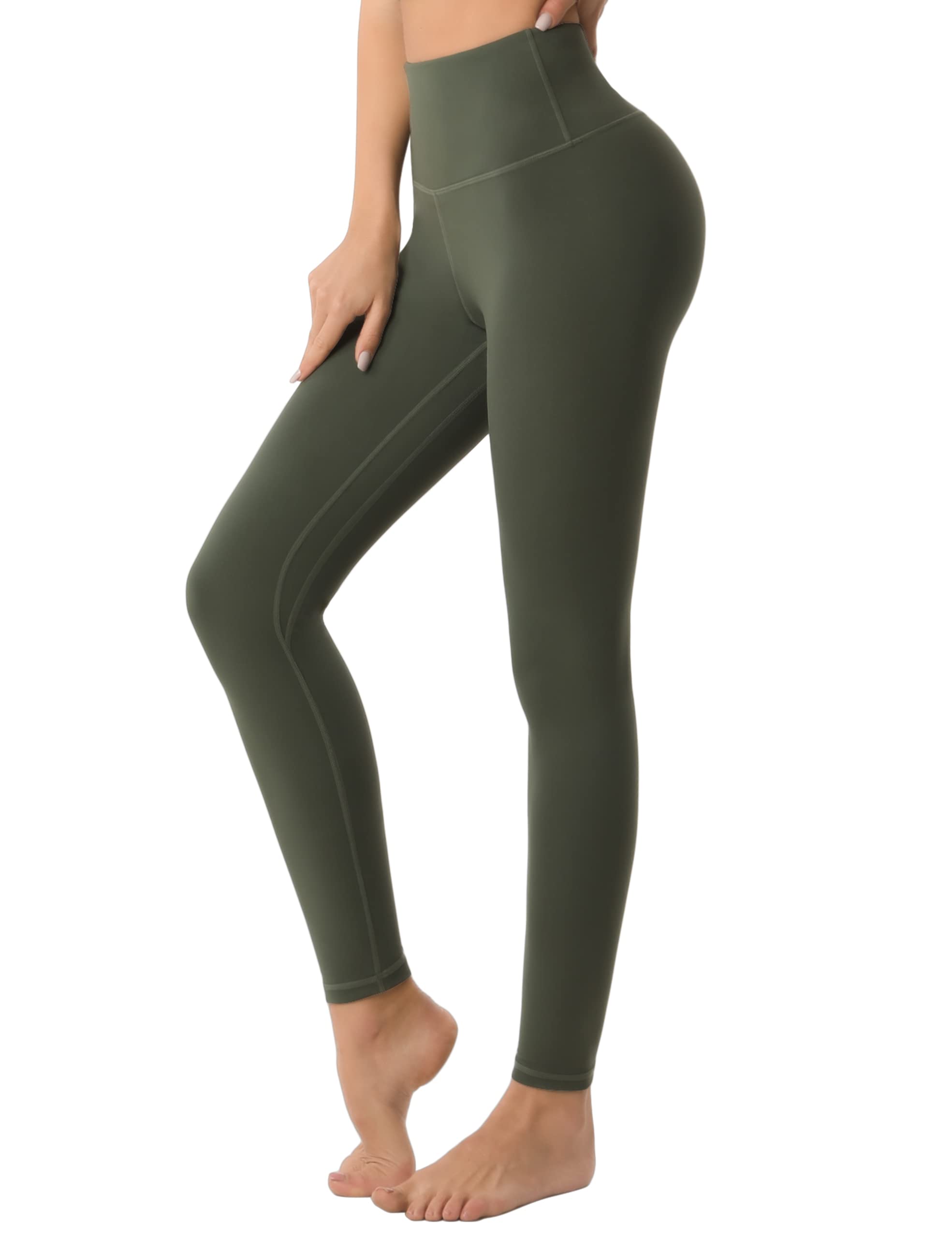 UUE High Waisted Yoga Pants for Women - Tummy Control Workout Leggings, Squat Proof Running Pants with Inner Pocket - Perfect for Gym, Yoga & Everyday Wear