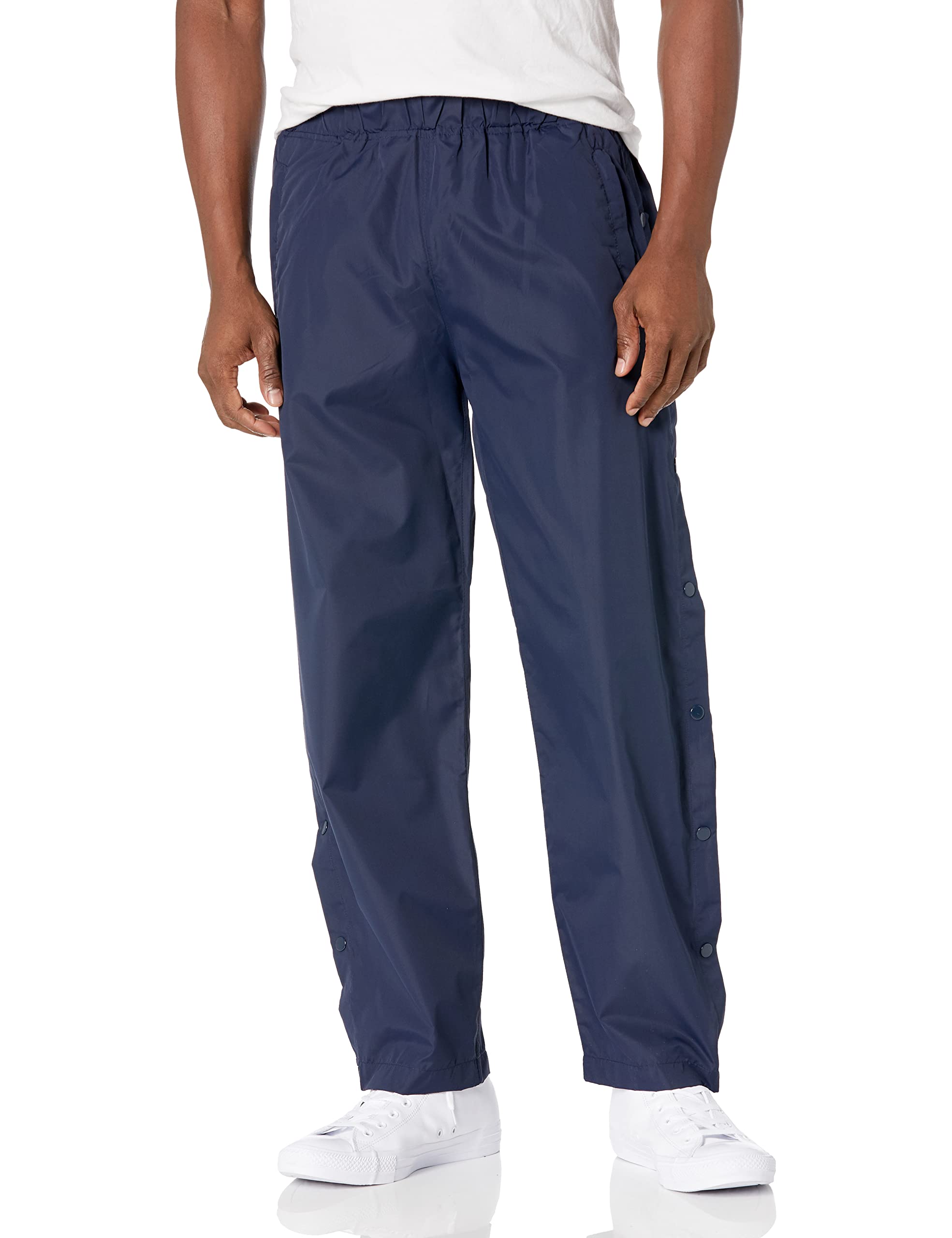 Funny Guy Mugs Tearaway Pants - Premium Breakaway Joggers with Retro Windbreaker Style - Perfect for Comedy Skits, Dance Performances & 90s Themed Parties