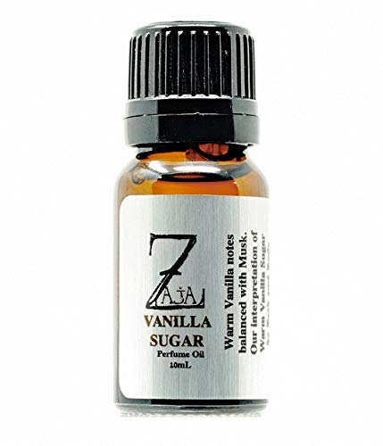 Vanilla Sugar Perfume 10 mL - Warm Vanilla, White Orchid, Jasmine & Sandalwood Fragrance | Sweet Floral Scent for Women | Perfect for Date Night, Office & Everyday Wear