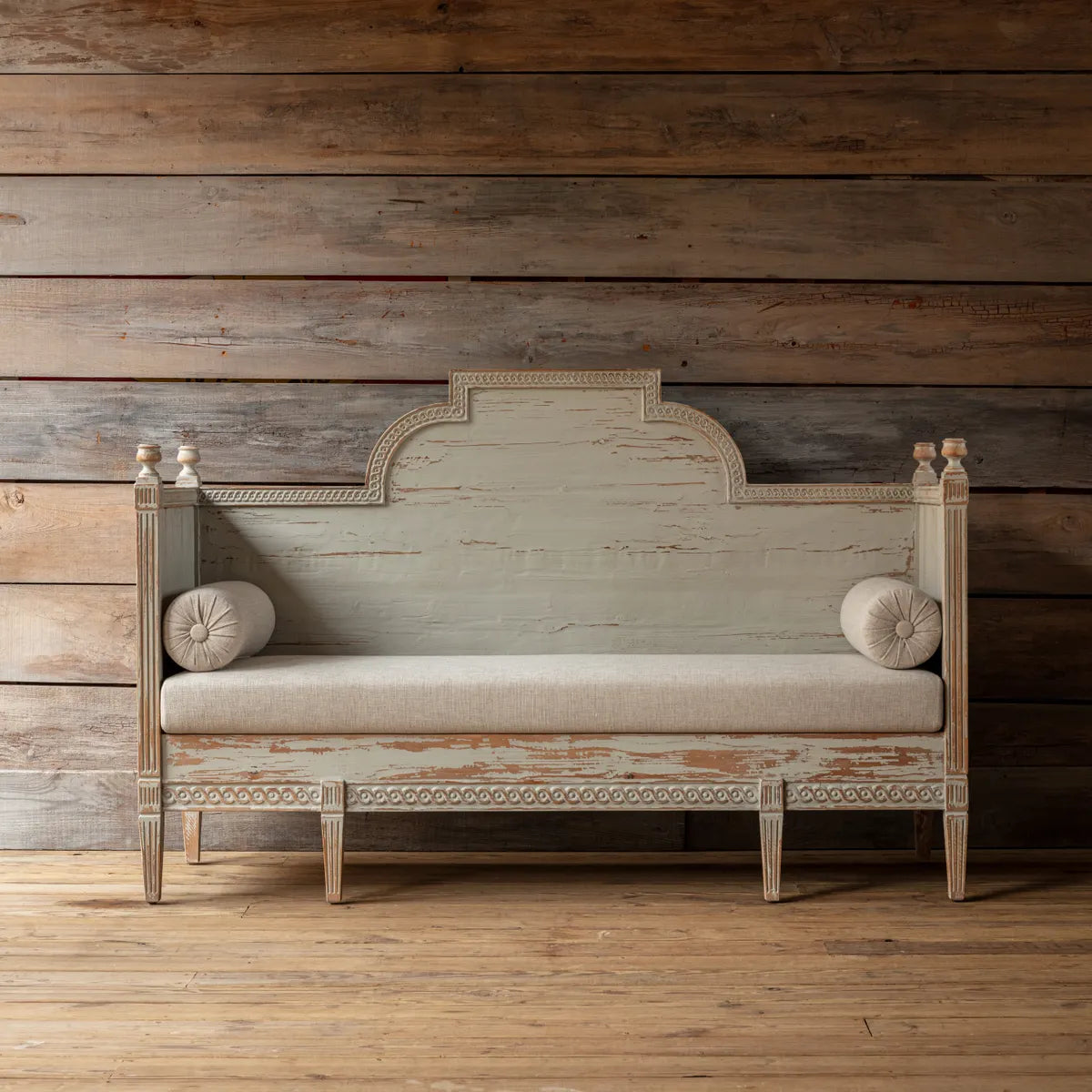 Grand Maison Settee - Elegant Upholstered Sofa for Living Room, Lounge & Office | Modern Comfortable Couch for Home Decor