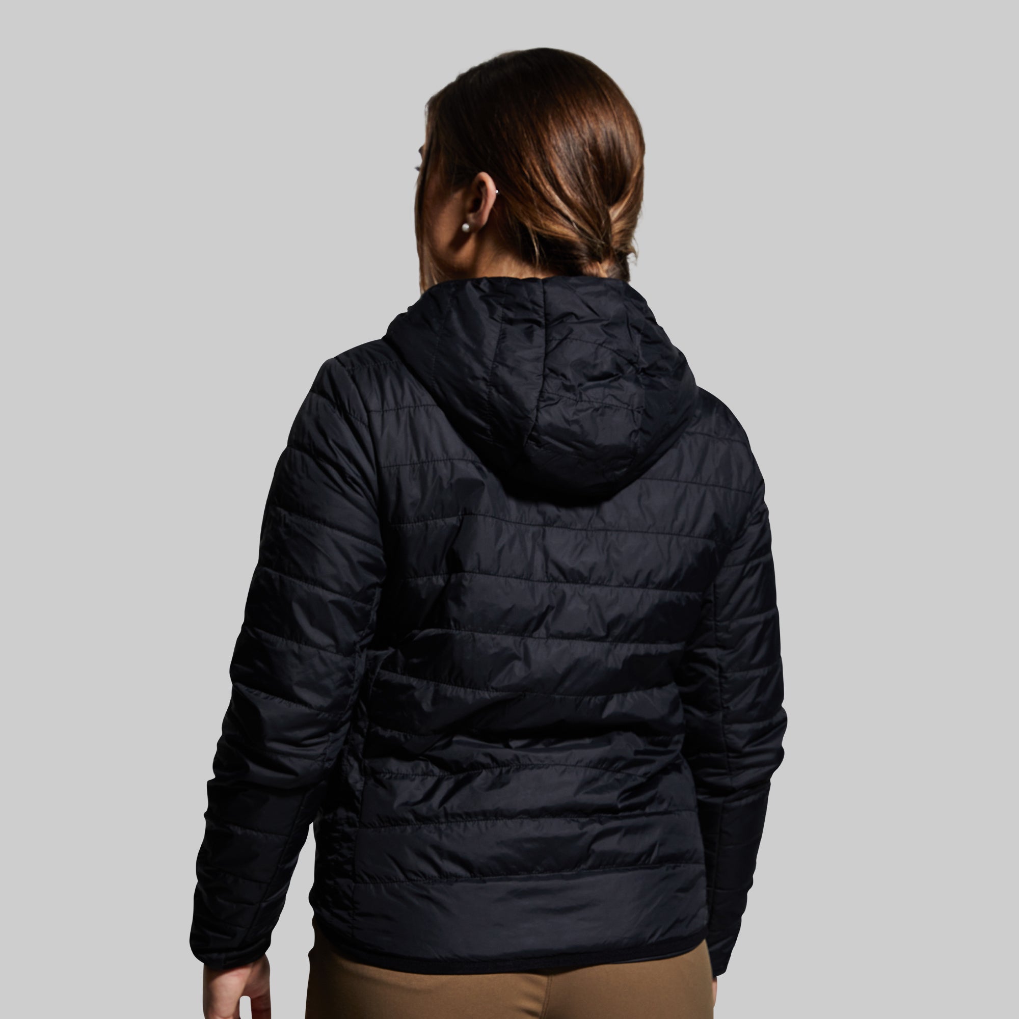 Women's Lightweight Tundra Jacket - Waterproof Winter Coat for Hiking & Outdoor Activities (Black)