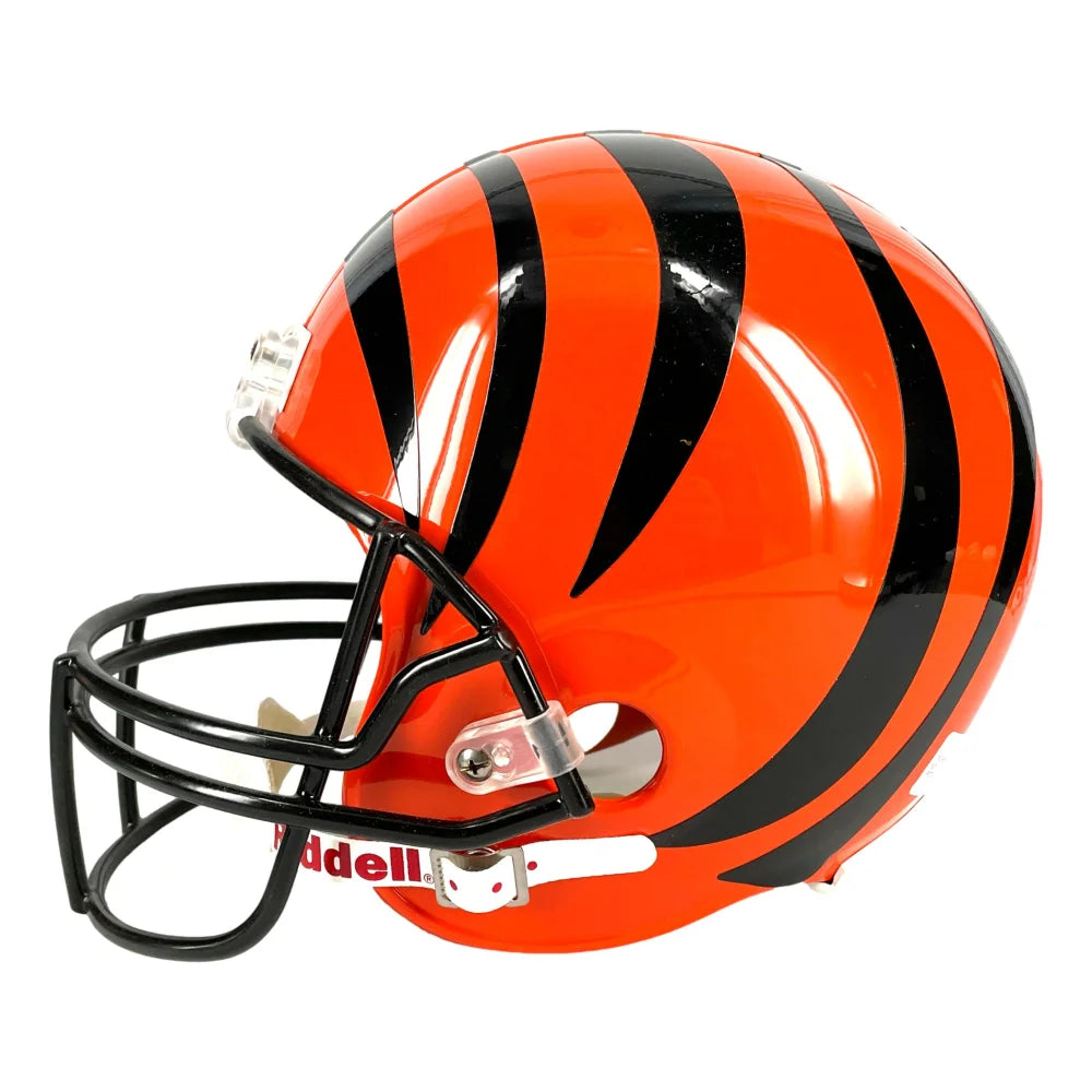 Ja'marr Chase Autographed Cincinnati Bengals Full Size Helmet with BAS COA - Signed NFL Collectible for Fans, Memorabilia Display & Sports Room Decor