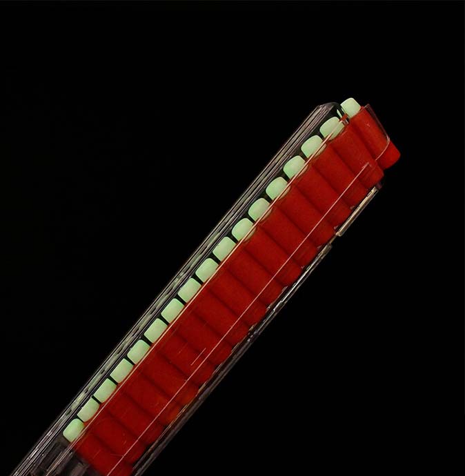 Worker Glow in the Dark Half Length Darts 200pcs - High Visibility Soft Tip Darts for Nighttime Play, Parties & Pub Games
