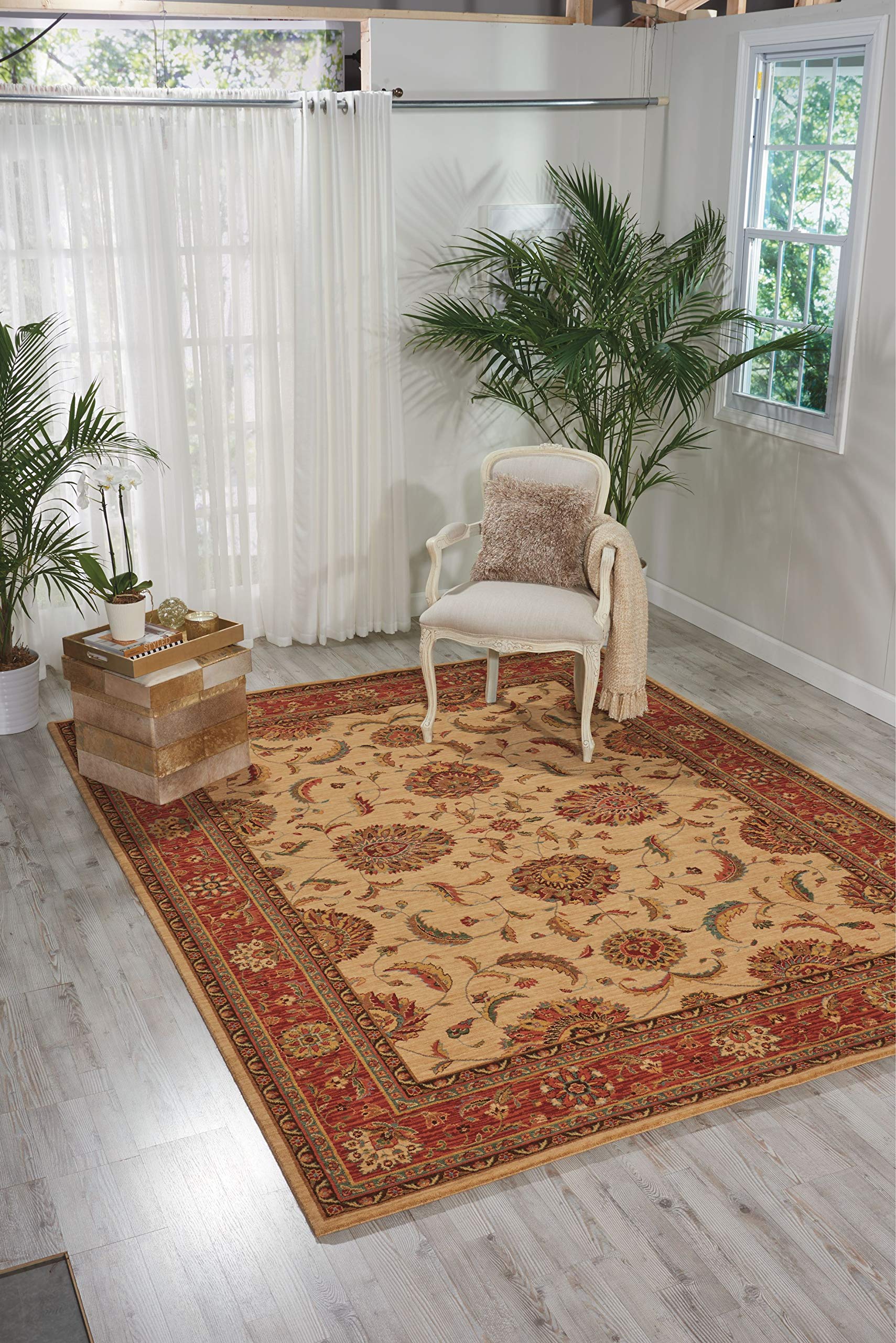 Nourison Living Treasures Persian Ivory/Red 2'6