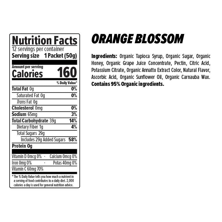 Orange Blossom Chews - Delicious Orange Flavored Chewy Candy for Parties, Gifts & Snacking