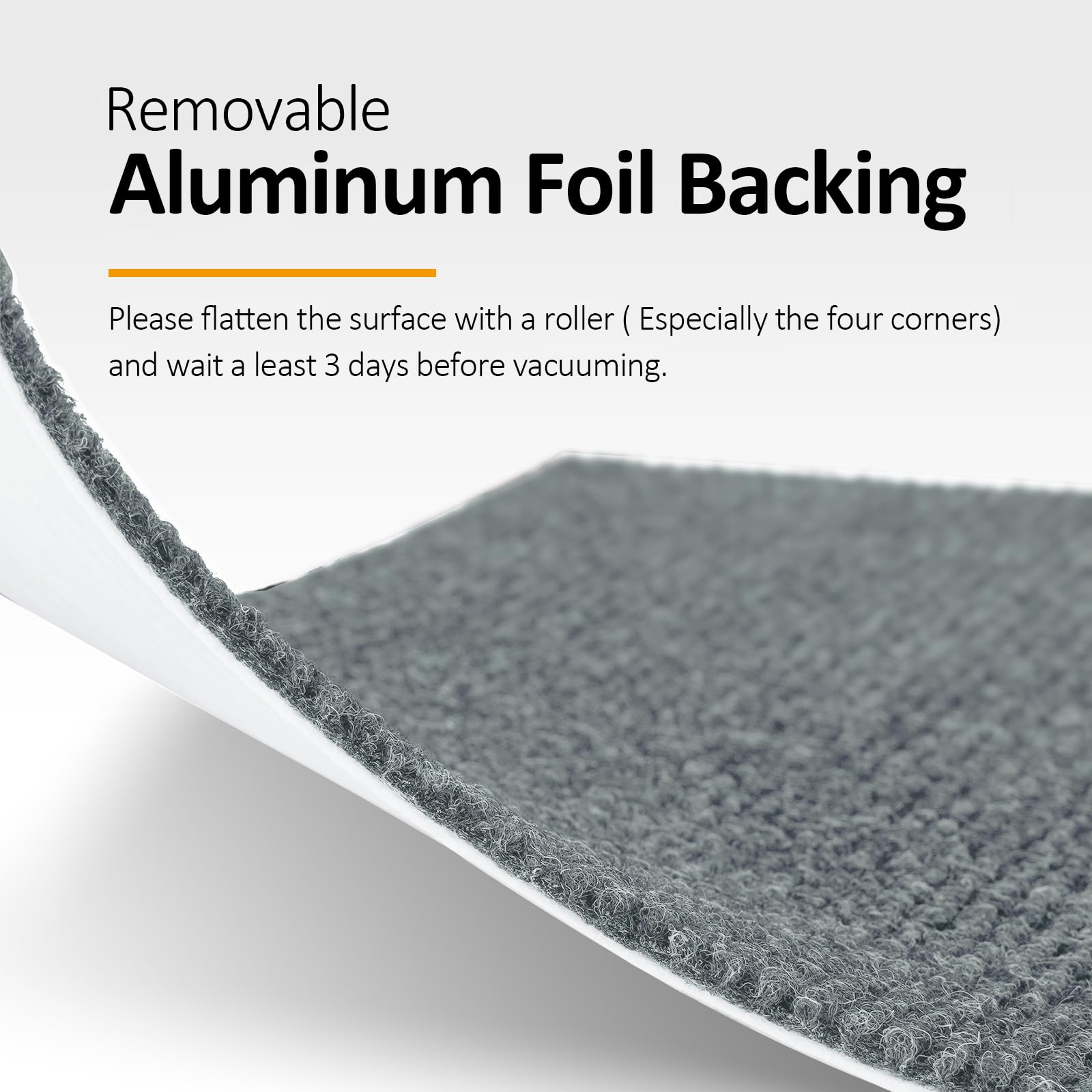 30 Pack Self-Adhesive Carpet Floor Tiles - 12
