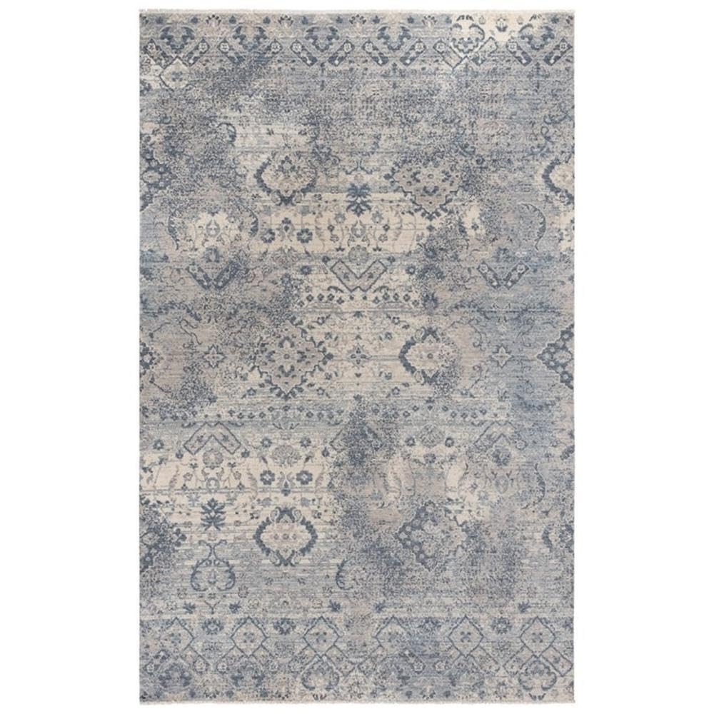 Alora Decor 9x12 Hybrid Rug - Beige Gray Blue for Living Room & Bedroom