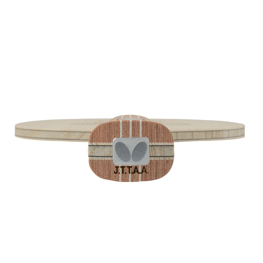 Butterfly Sardius Table Tennis Blade - TAMCA 5000 Carbon Fiber Professional Ping Pong Racket - FL Shakehand Handle - Made in Japan - Perfect for Tournament Play & Training Sessions