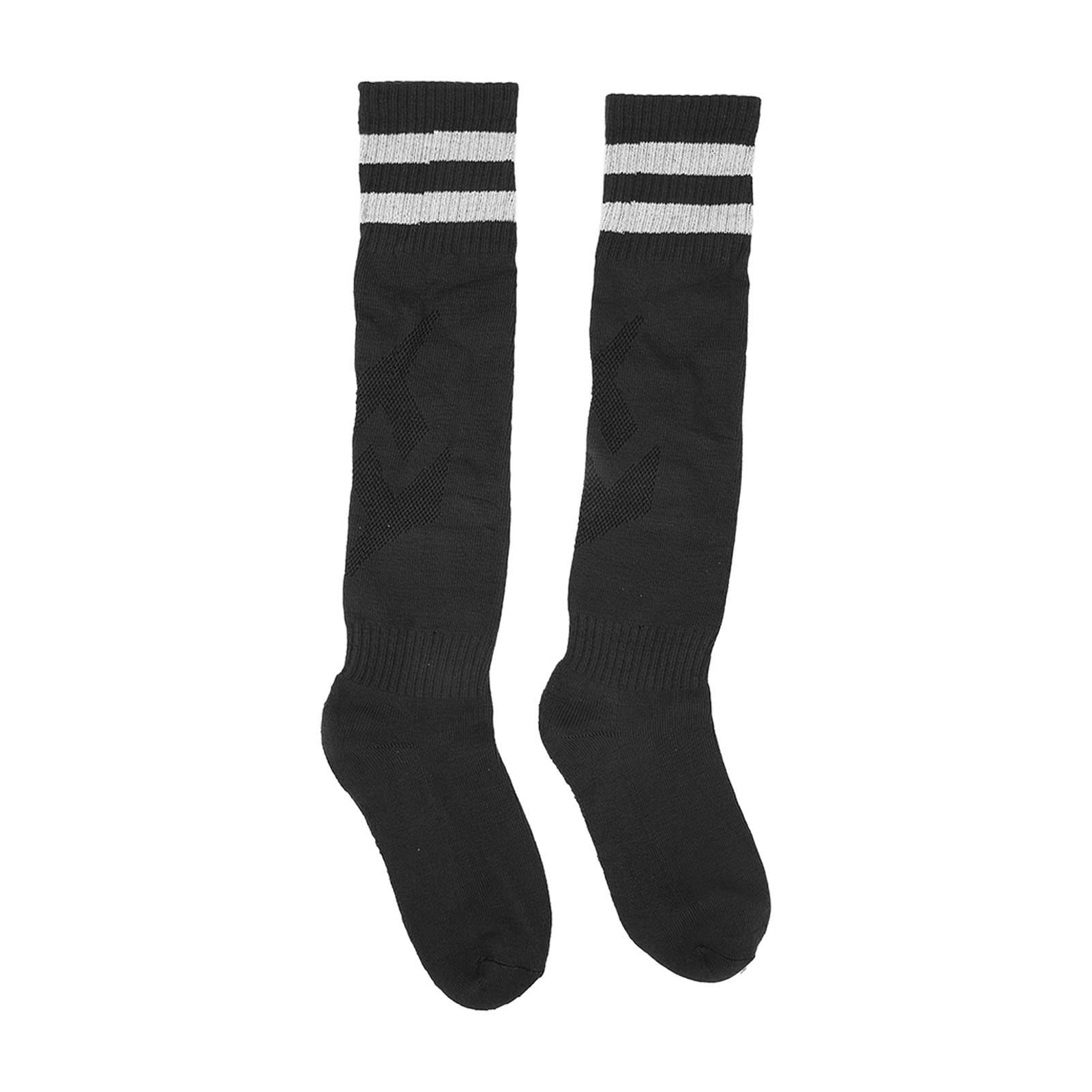 Best Knee High Socks for Soccer - Thickened Cotton Non-Slip Sports Socks with High Elasticity & Warmth - Perfect for Running, Football & Winter Outdoor Activities