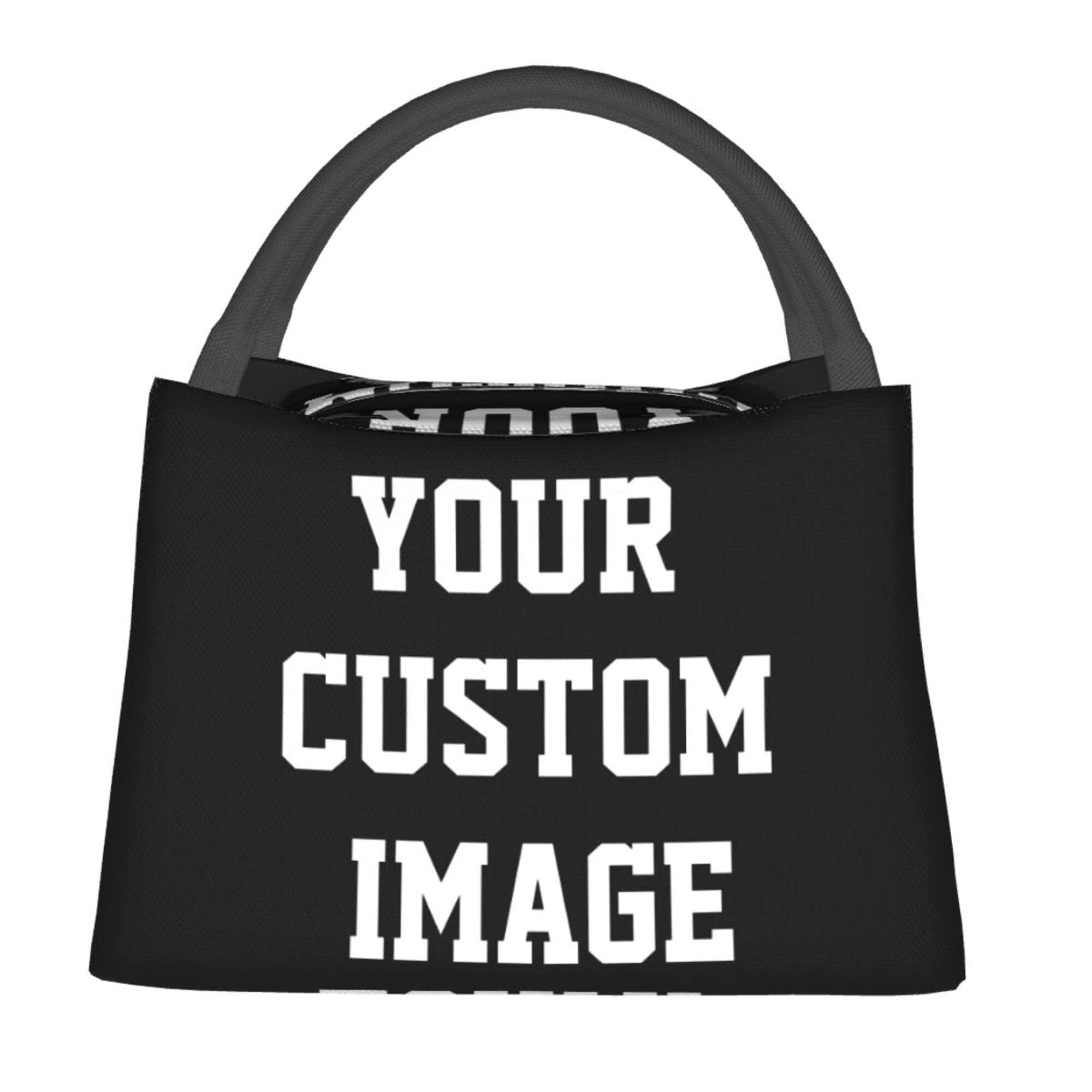 Custom Insulated Lunch Bag for Women & Men - Personalized Reusable Lunch Tote for School, Office & Picnic | Leakproof Thermal Lunch Box for Work, Travel & Outdoor Activities