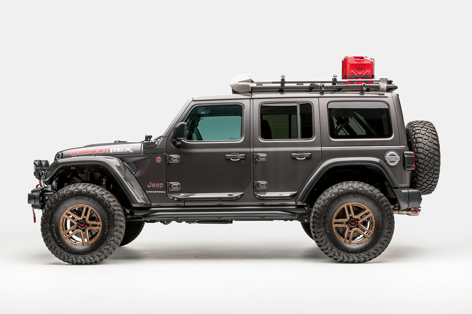 Jeep JL JX Edition Aero Carbon Fiber Front Fenders - Lightweight & Durable Replacement for Wrangler JL - Perfect for Off-Roading & Custom Builds