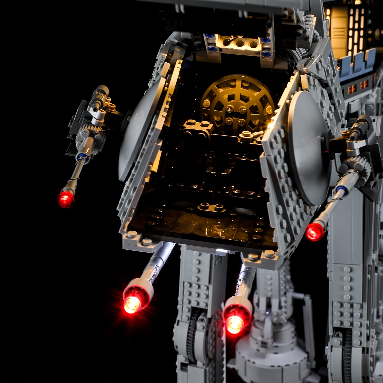 BRIKSMAX LED Lighting Kit for LEGO 75313 AT-AT Walker - Compatible with Lego Star Wars Building Blocks Model (Lego Set Not Included) - Enhance Your Star Wars Display & Nighttime Decor