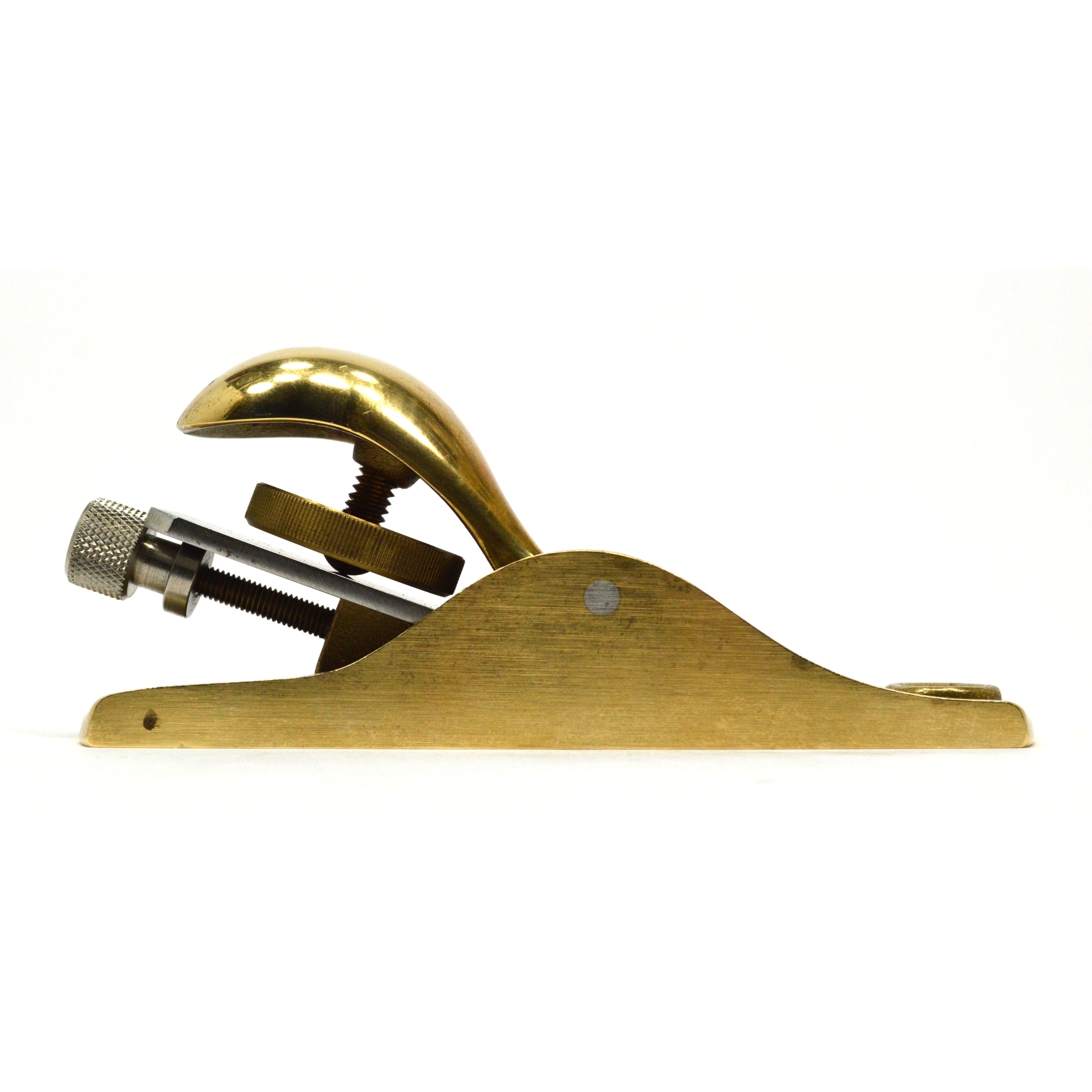 Premium Lie Nielsen No. 103 Low Angle Bronze/Brass Trimming Block Plane - Perfect for Woodworking, Cabinet Making & Fine Furniture Crafting