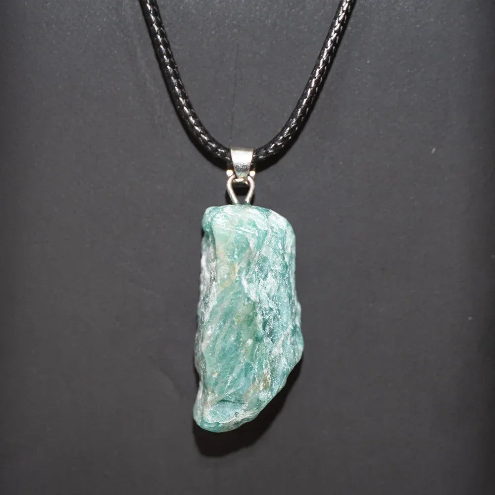 Firestone Pendant Necklace - Genuine Natural Stone Jewelry for Women | Perfect for Everyday Wear, Gifts & Special Occasions