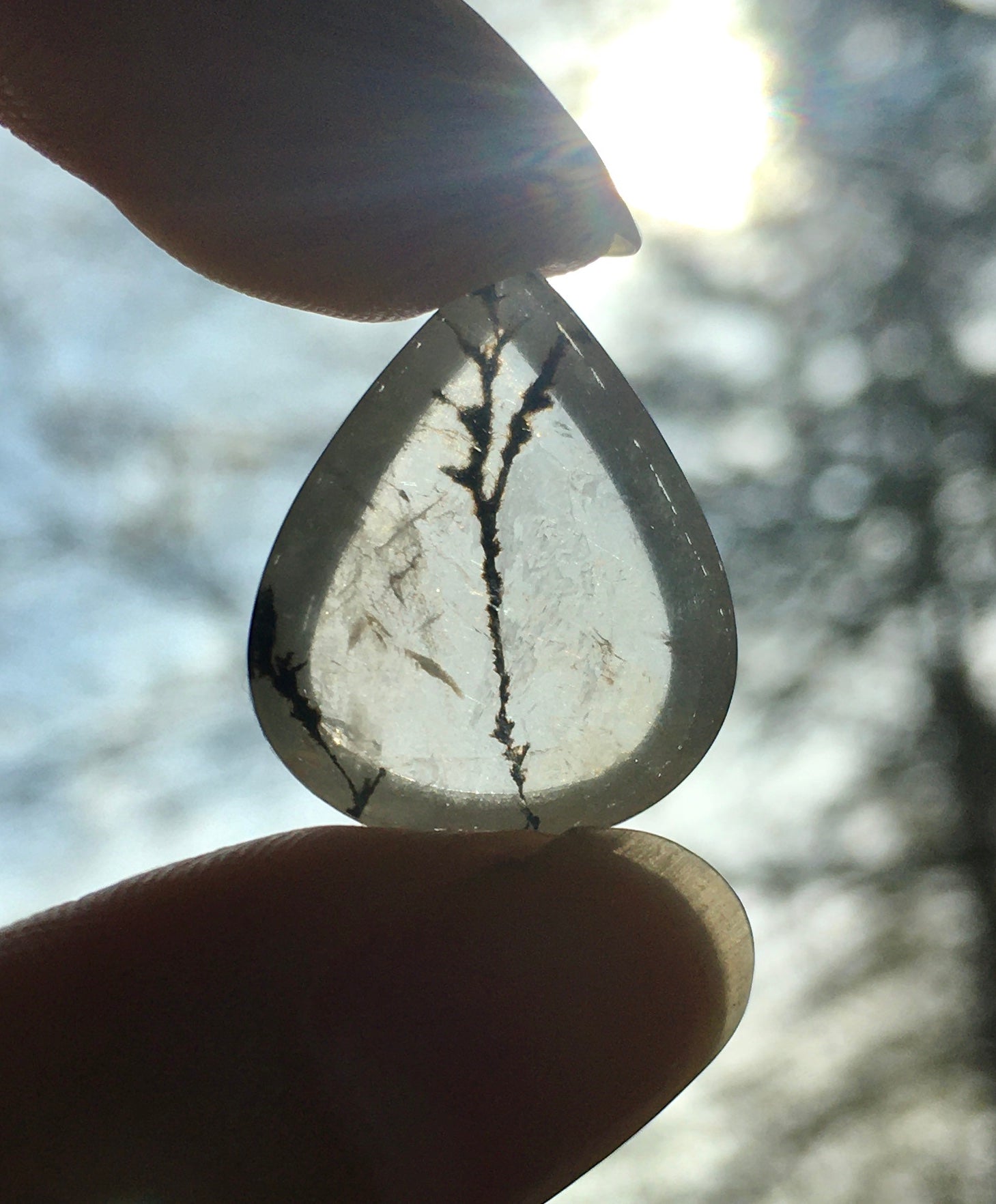 Natural Dendritic Quartz Crystal - Healing Stone for Meditation, Energy Cleansing & Spiritual Growth | Perfect for Home Decor, Jewelry Making & Reiki Practices