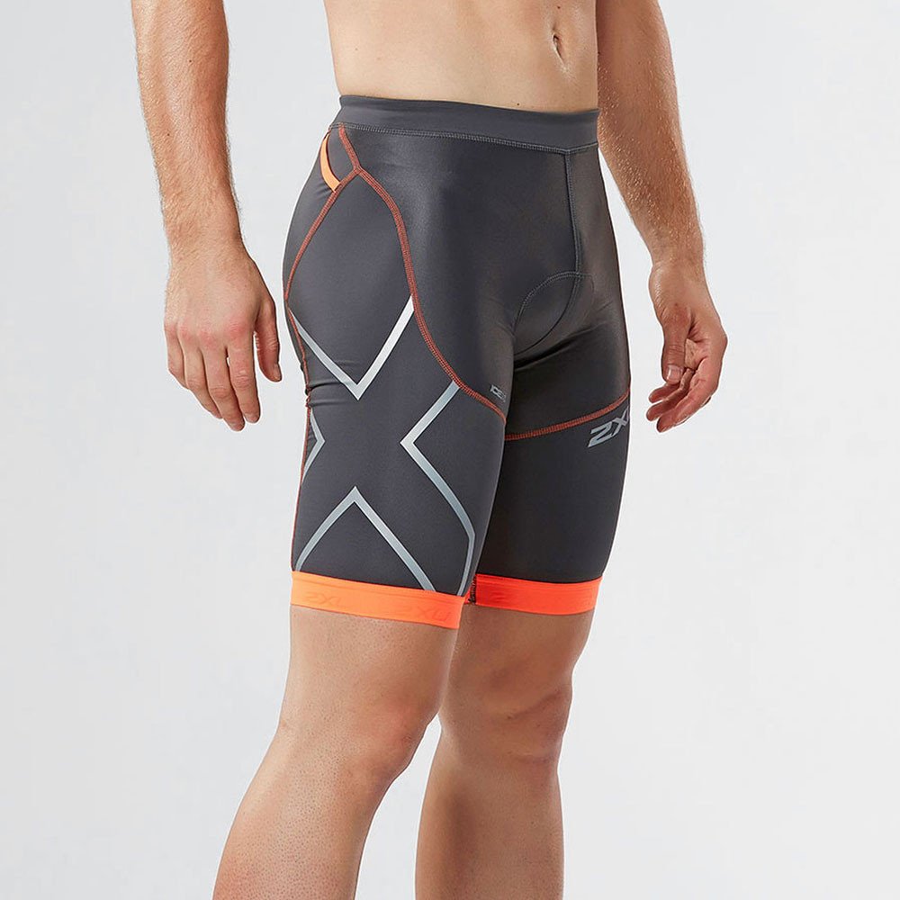 2XU Men's Compression Tri Shorts - High-Performance Triathlon & Cycling Shorts for Comfort & Speed - Ideal for Training, Racing & Endurance Sports