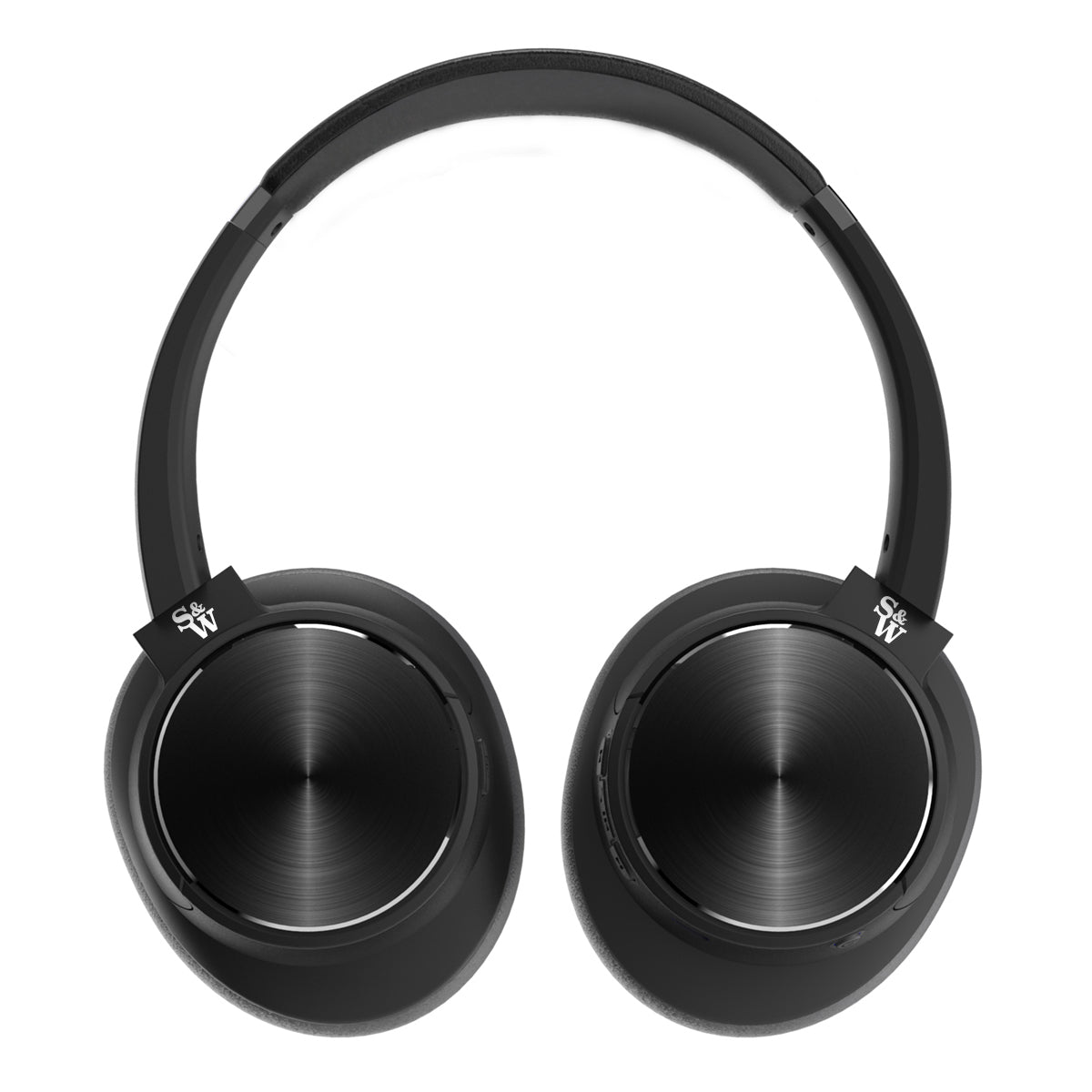 Strauss & Wagner ANCBT501 Active Noise Cancelling Wireless Bluetooth Headphones - Open Box - Perfect for Travel, Workouts & Commuting