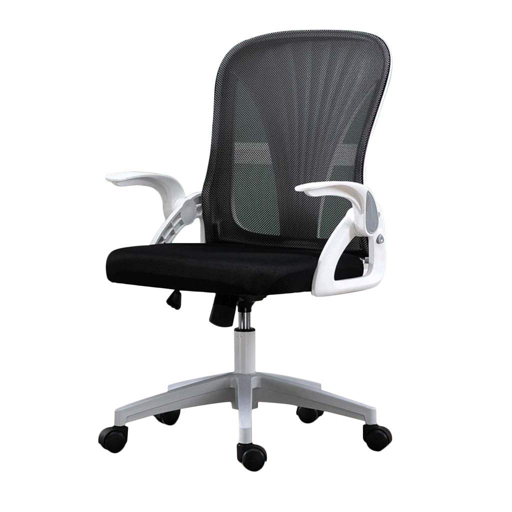 Ergonomic Home Office Chair with Adjustable Height & Swivel Base - Comfortable Computer Desk Chair for Work, Study, and Gaming - Perfect for Small Spaces, Dorm Rooms, and Home Offices